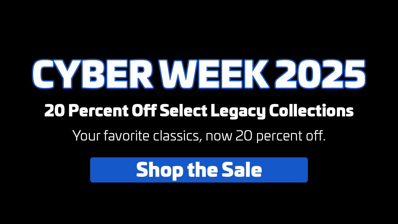Cyber Week Sale