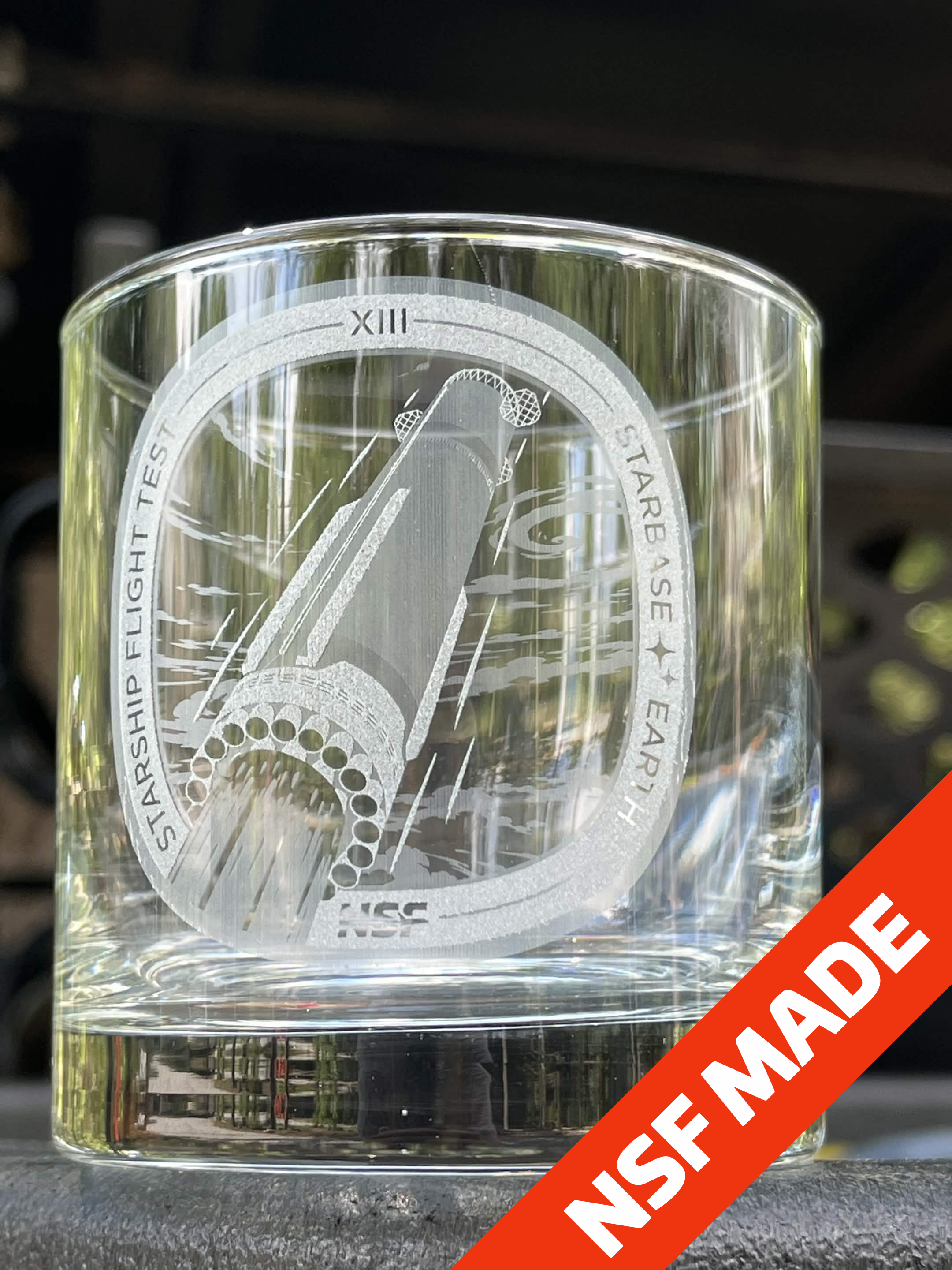 SpaceX Starship Flight 13 - Whiskey Glass