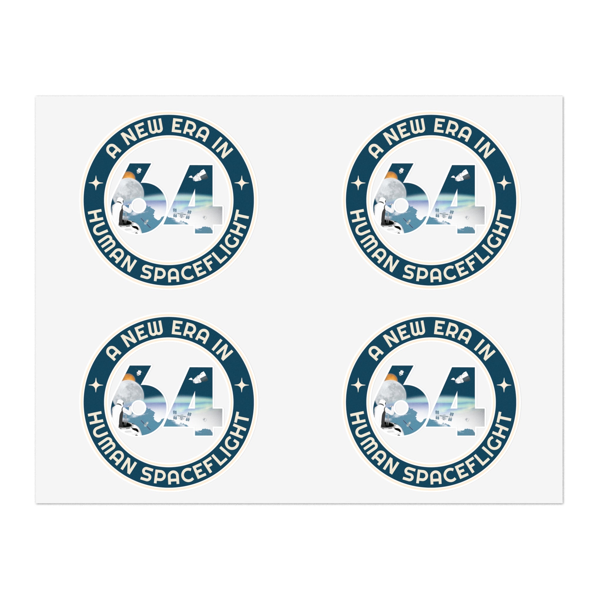 A New Era of Spaceflight Sticker Sheet