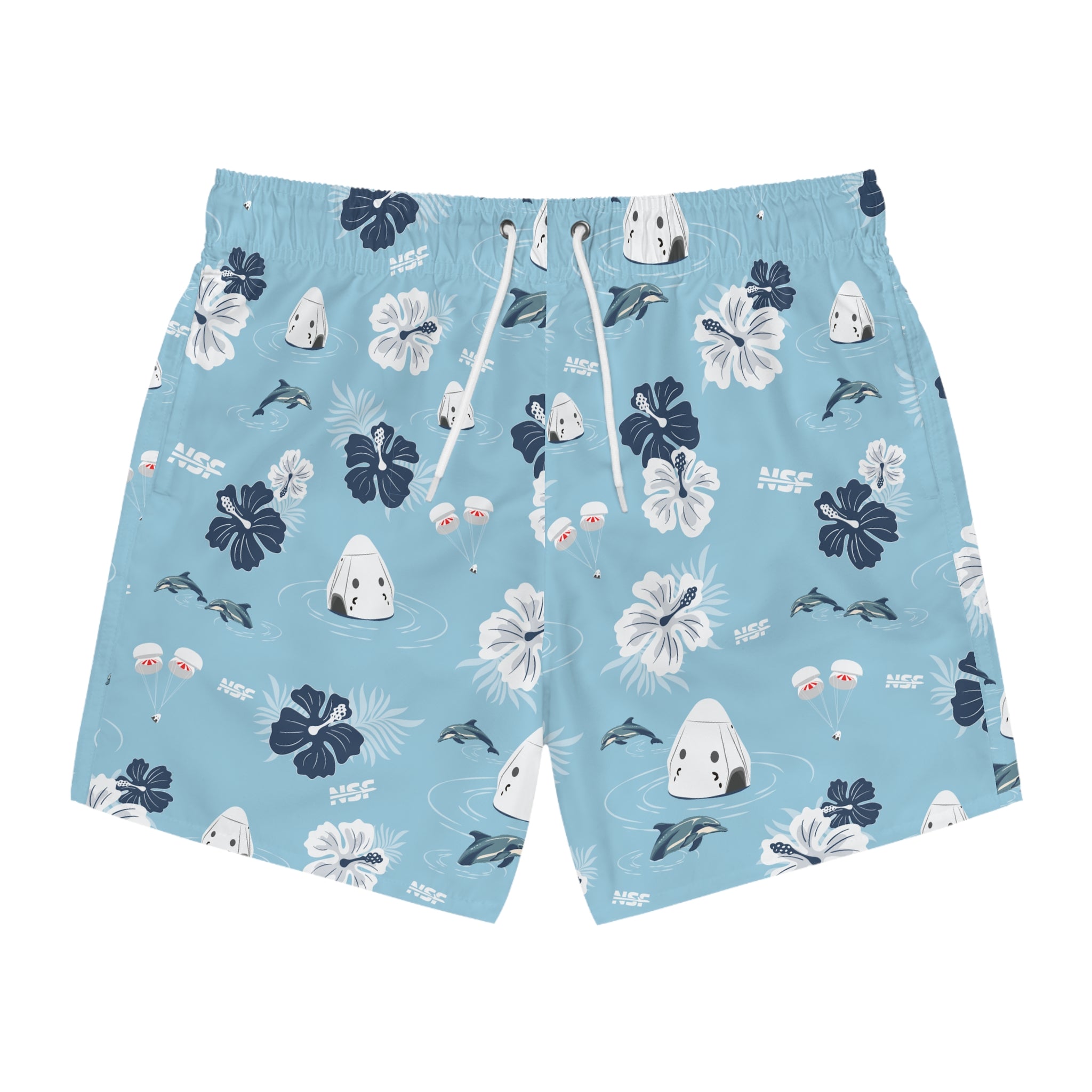 Blue Dragon Swim Trunks