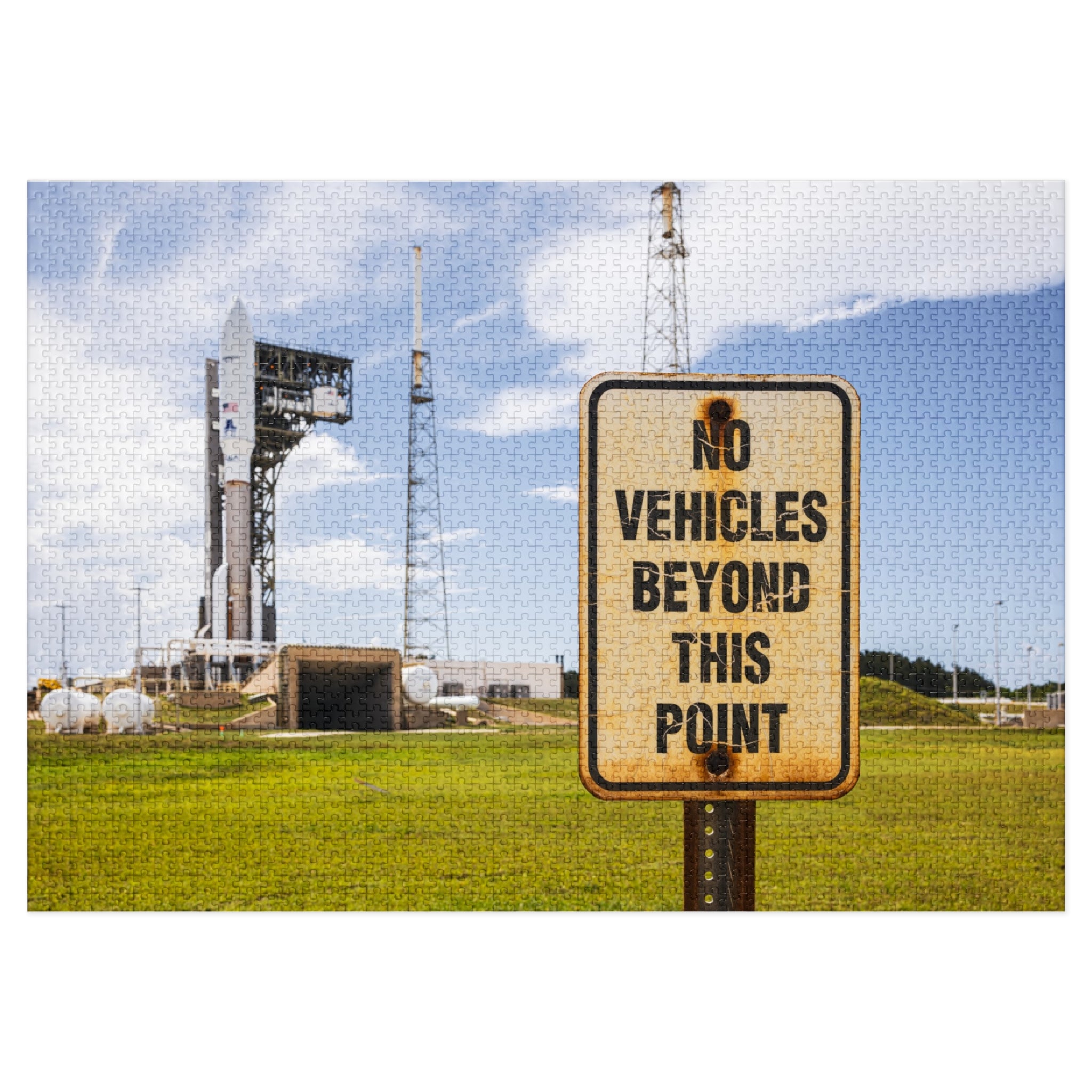 No Vehicles Beyond This Point - Puzzle