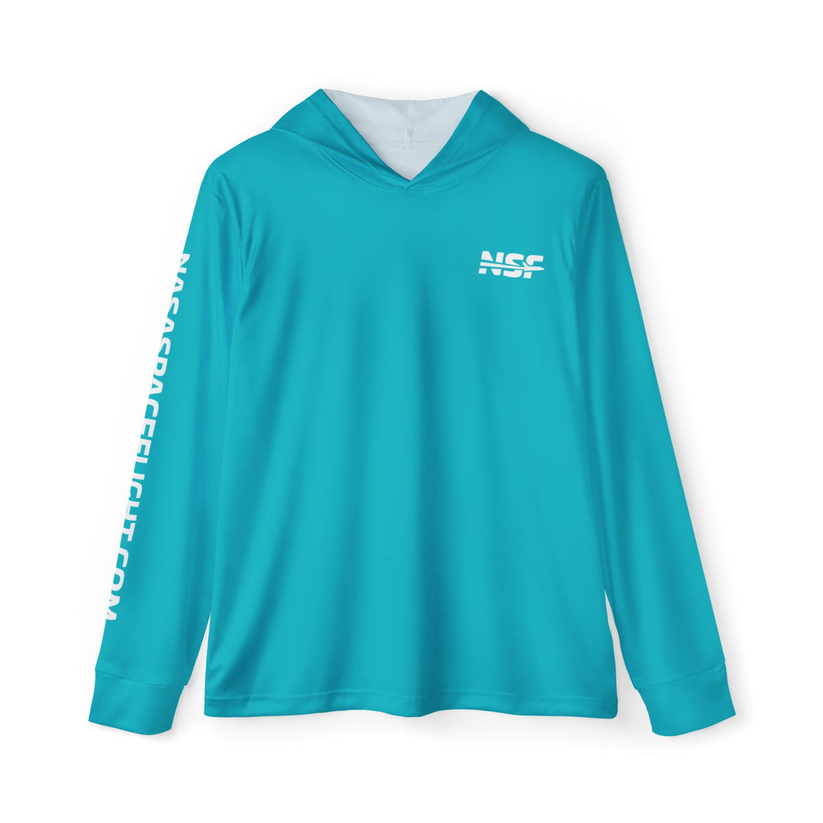 SpaceX Starship Float Test Hooded Long Sleeve - Blue