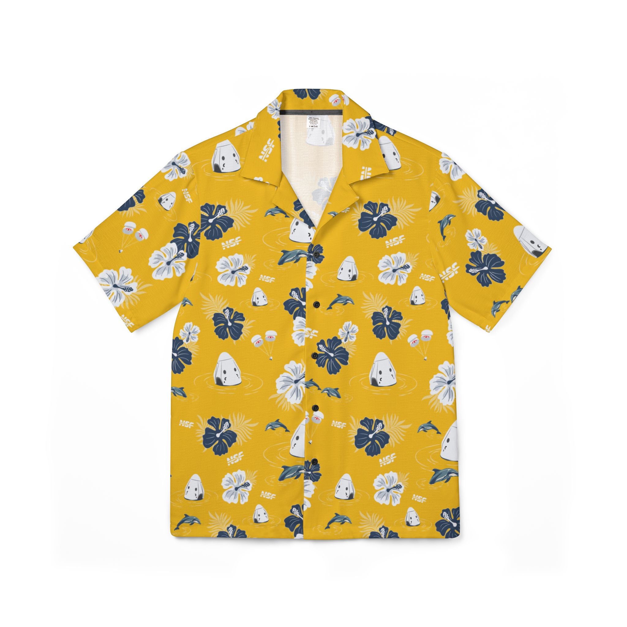 Yellow Dragon Hawaiian Shirt