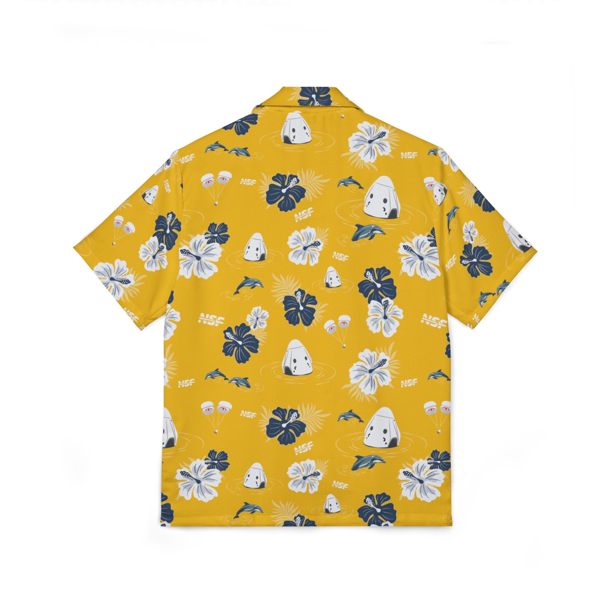 Yellow Dragon Hawaiian Shirt