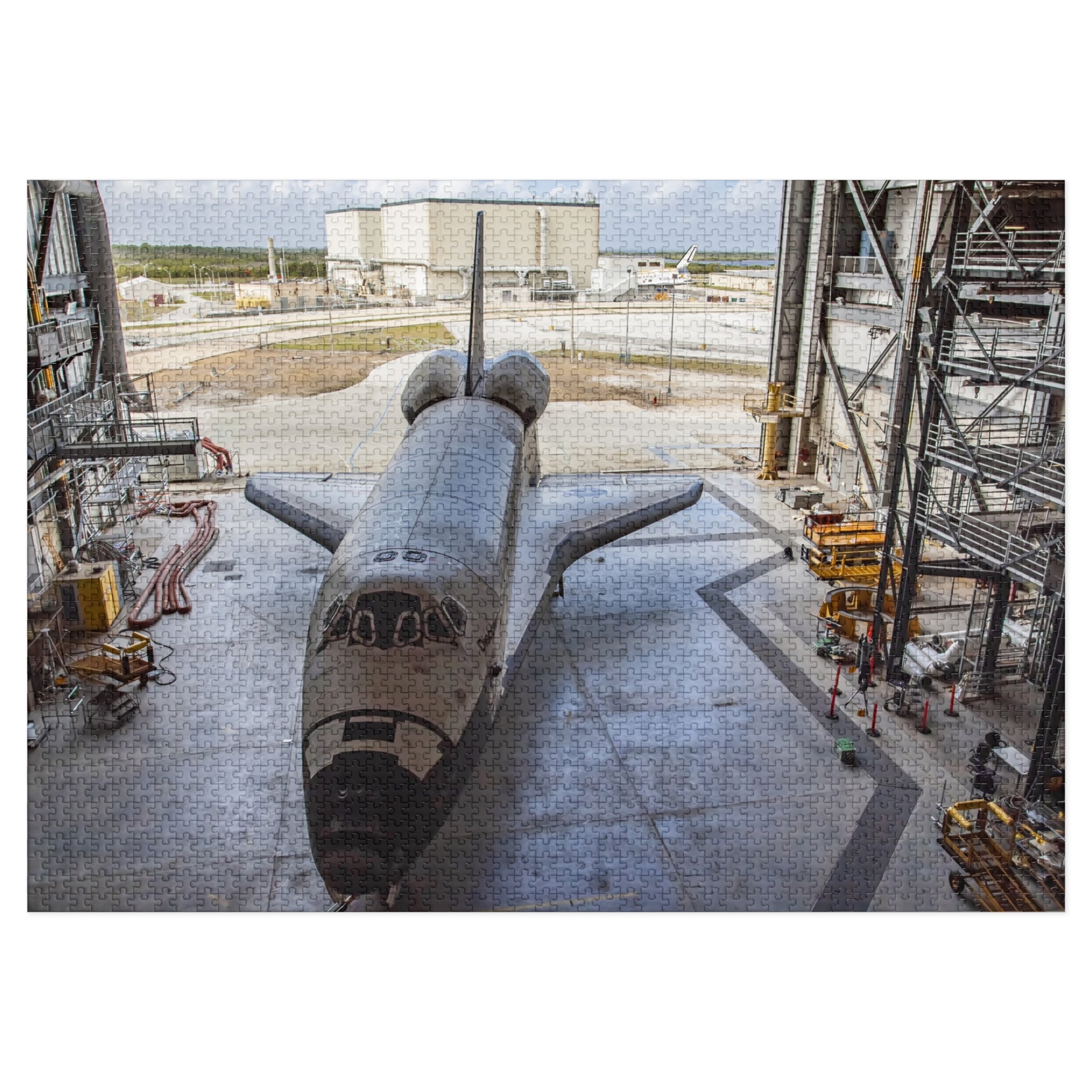 Shuttle in the Orbiter Processing Facility - Puzzle