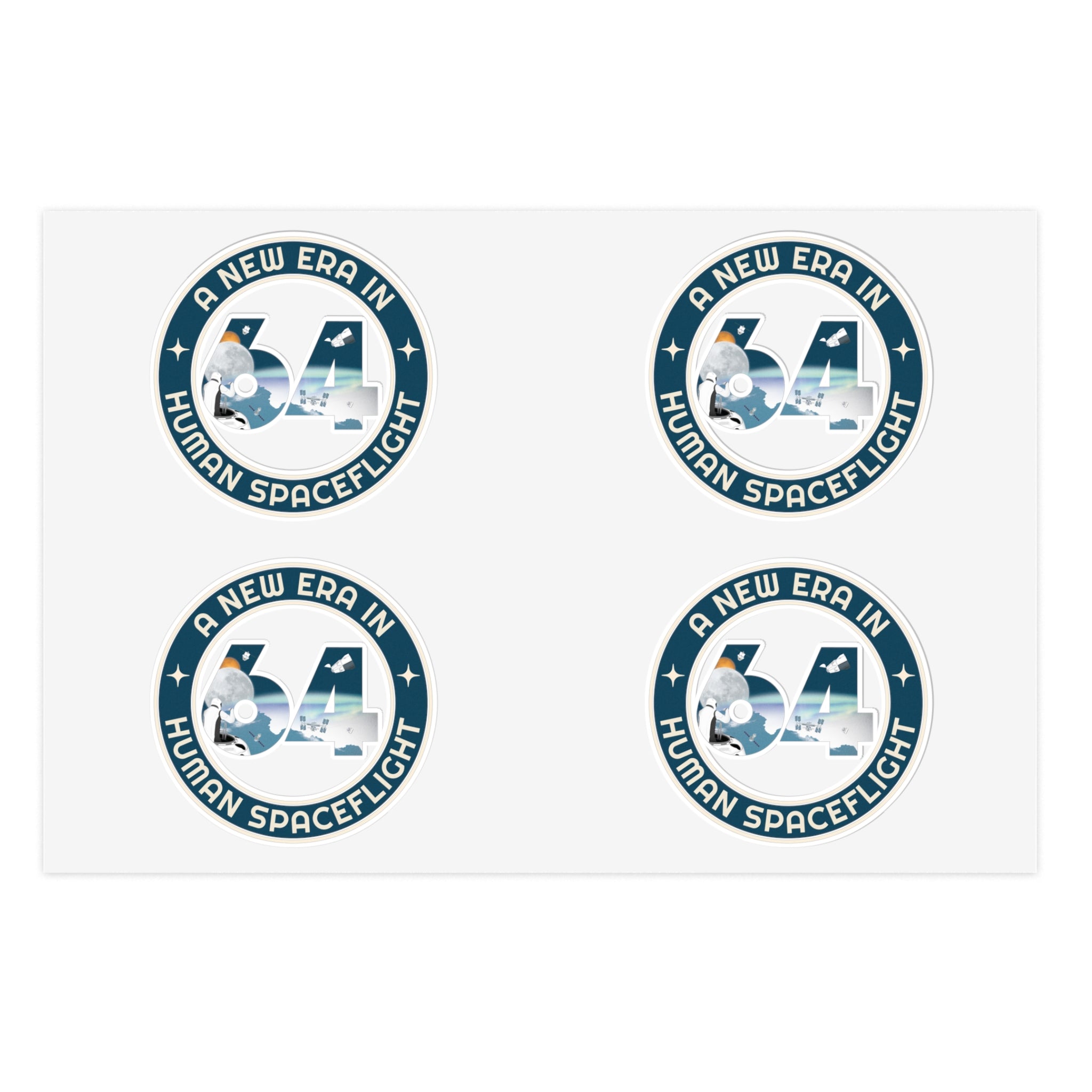 A New Era of Spaceflight Sticker Sheet