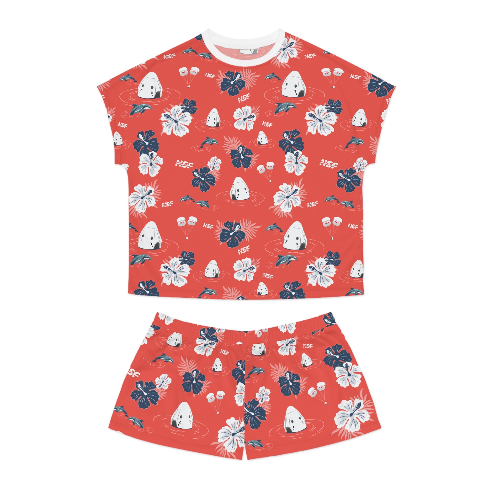 Women's Red Dragon PJ Set