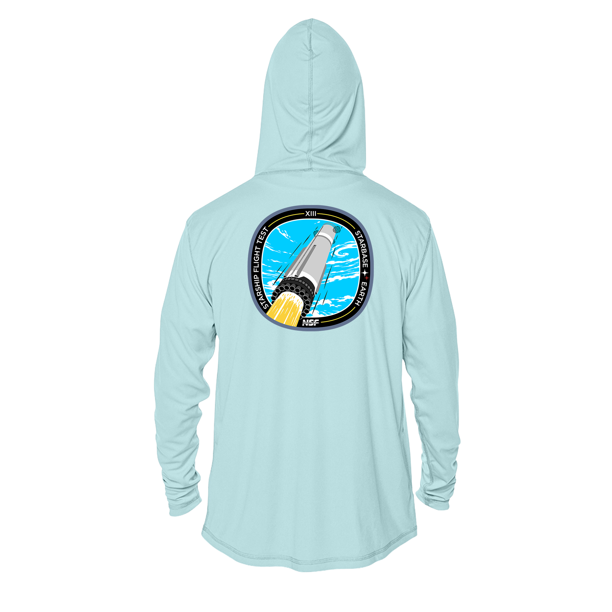 SpaceX Starship Flight 13 - Unisex Solar Hoodie | UPF 50+