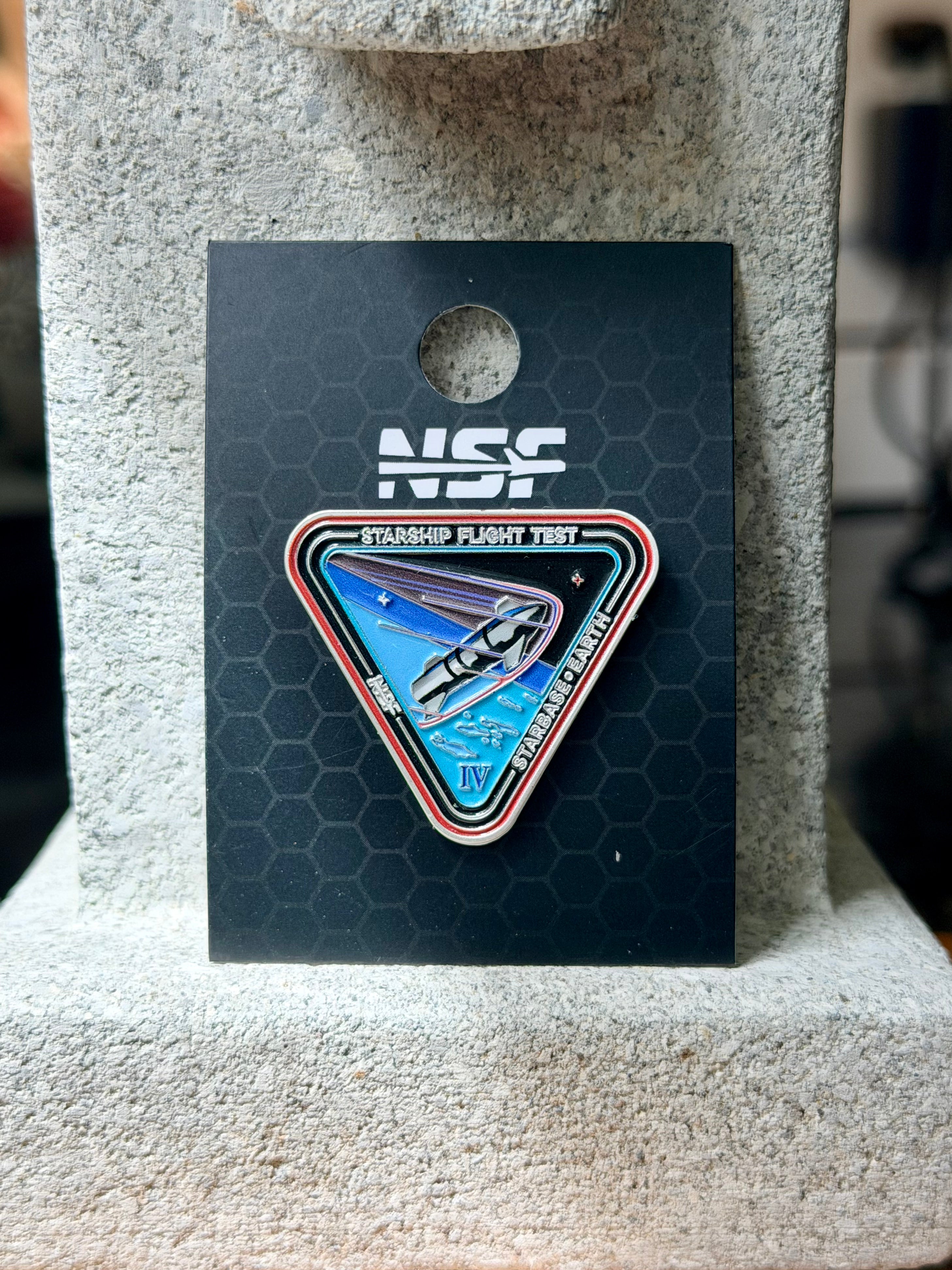Starship Flight 4 - Collectors Pin