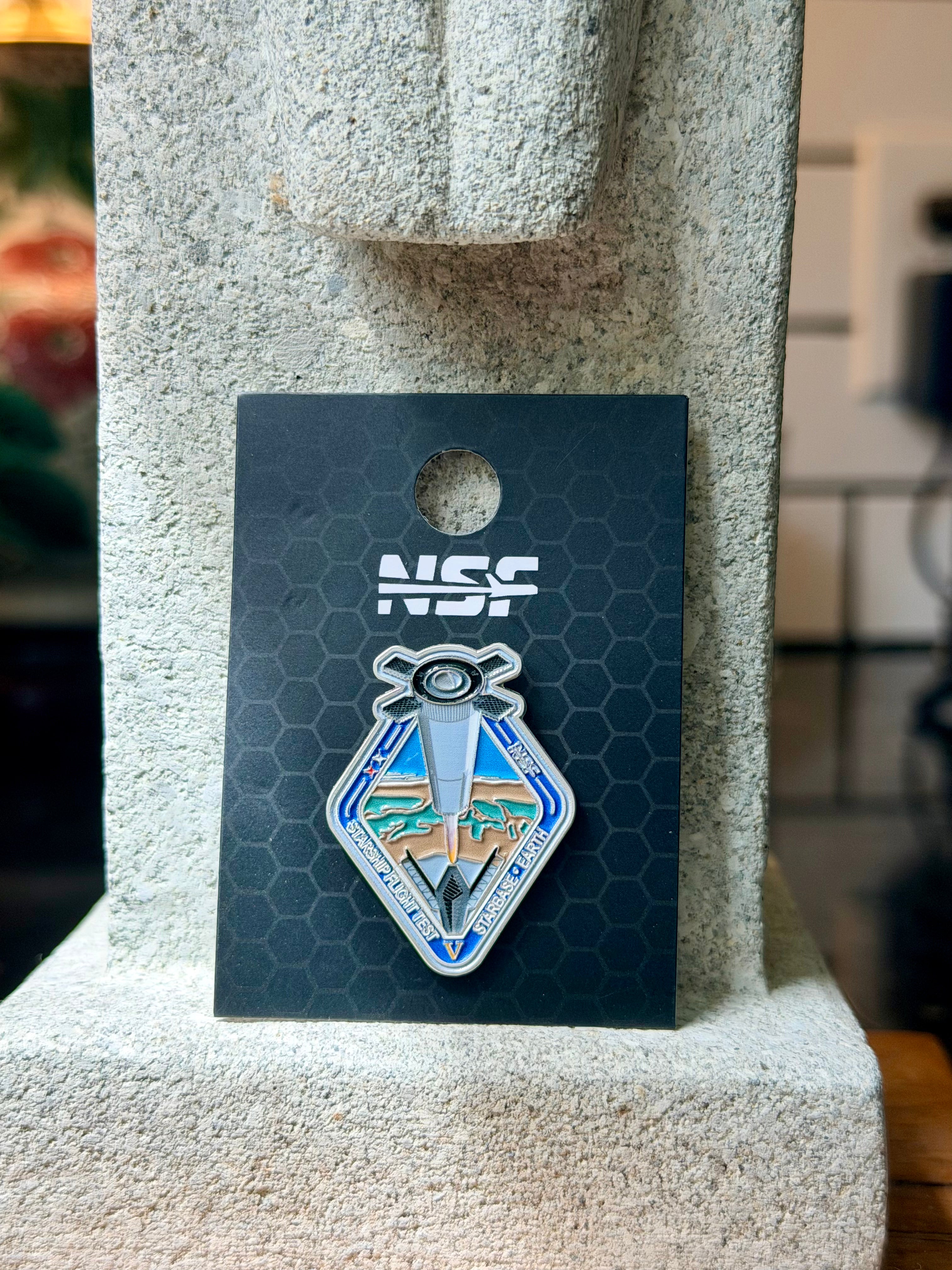 Starship Flight 5 - Collectors Pin