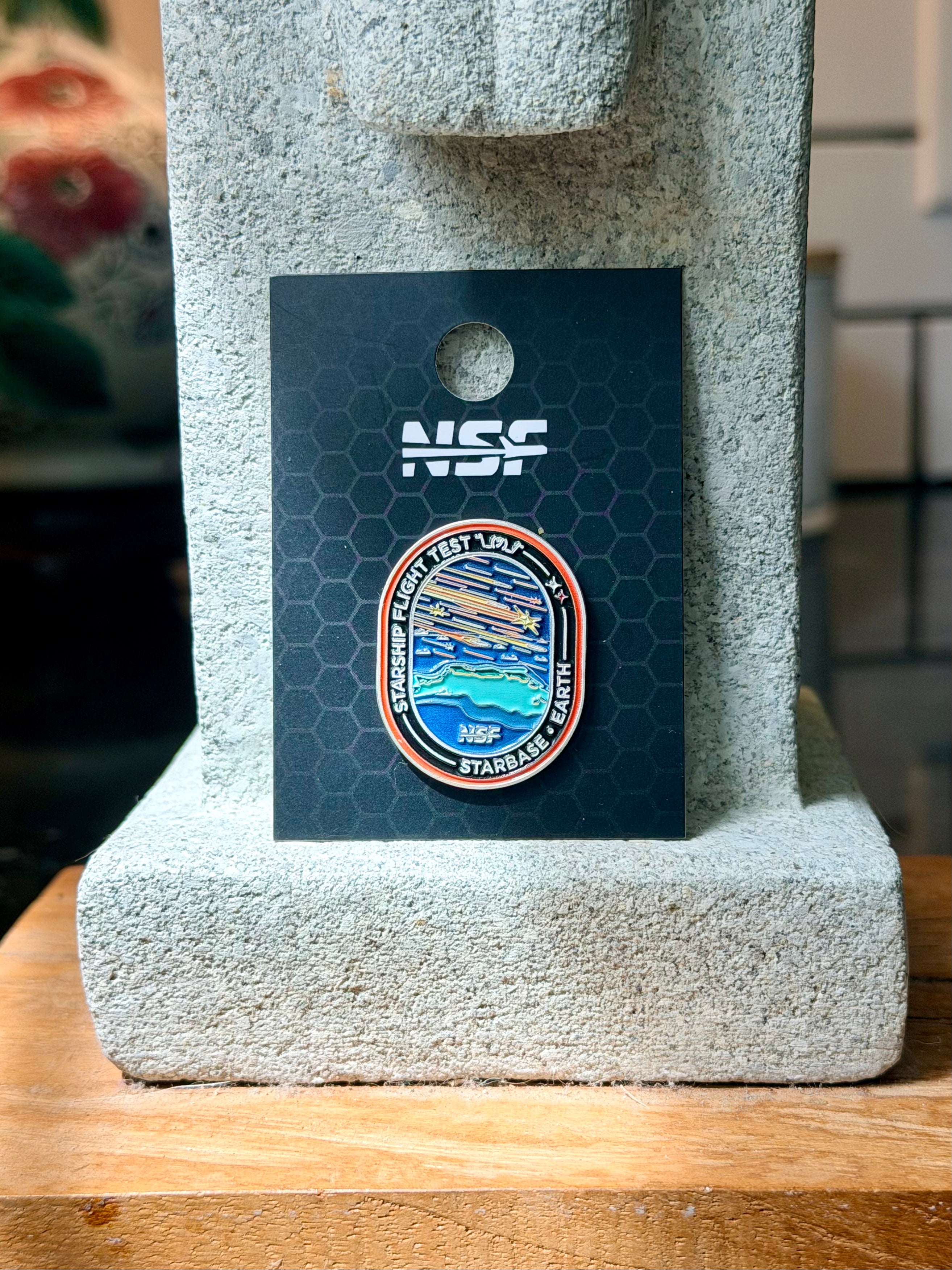Starship Shrug - Collectors Pin