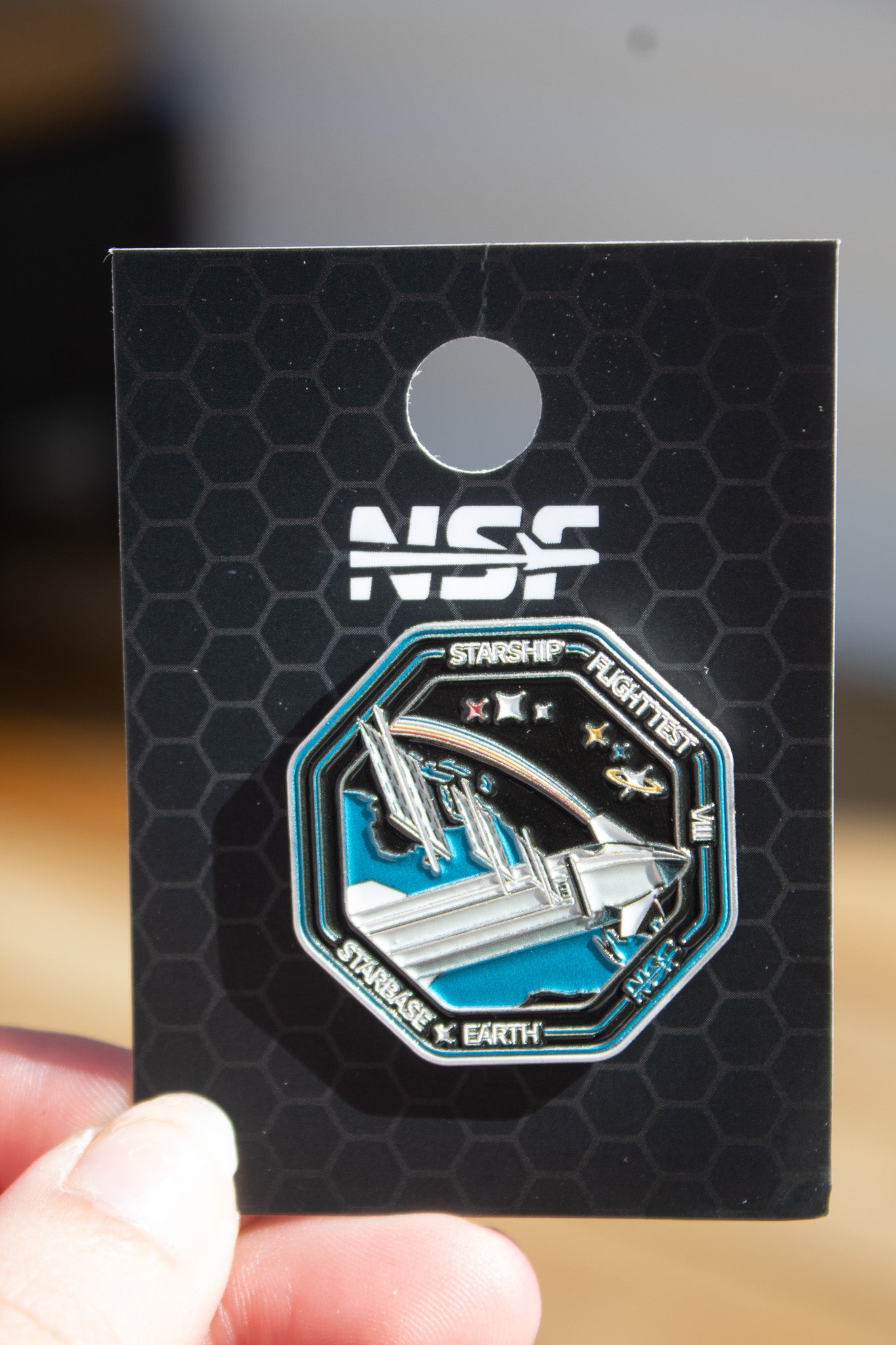 Starship Flight 8 - Collectors Pin