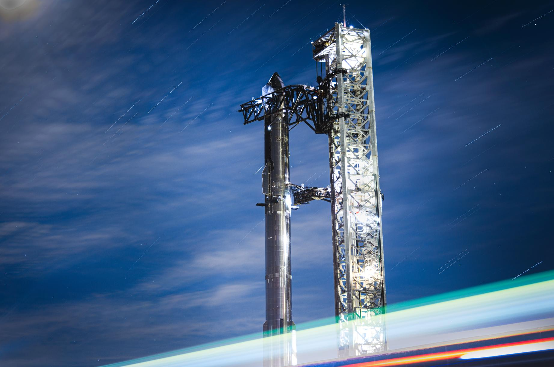 Full Stack at Night - Metal Print
