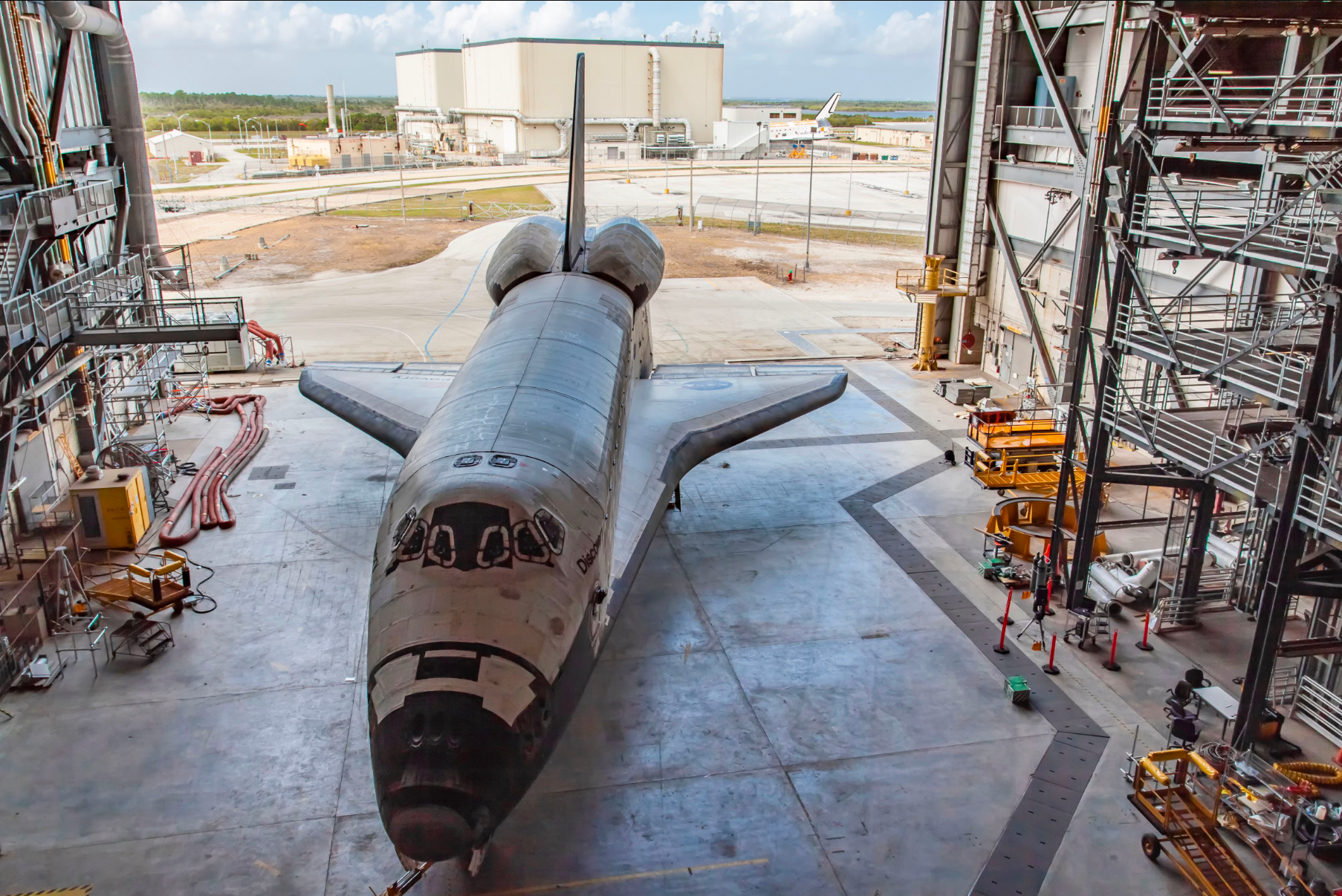 Shuttle in the Hangar