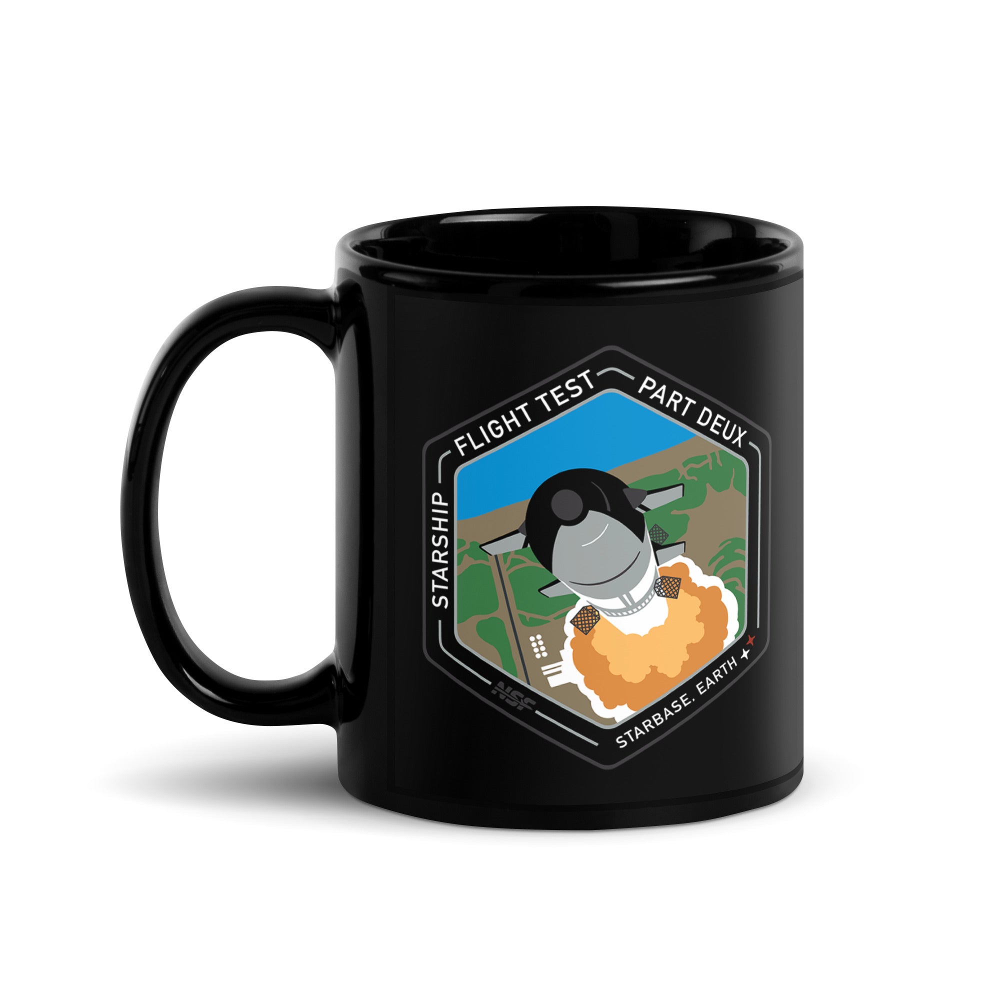 Starship OFT2 - Black Mug