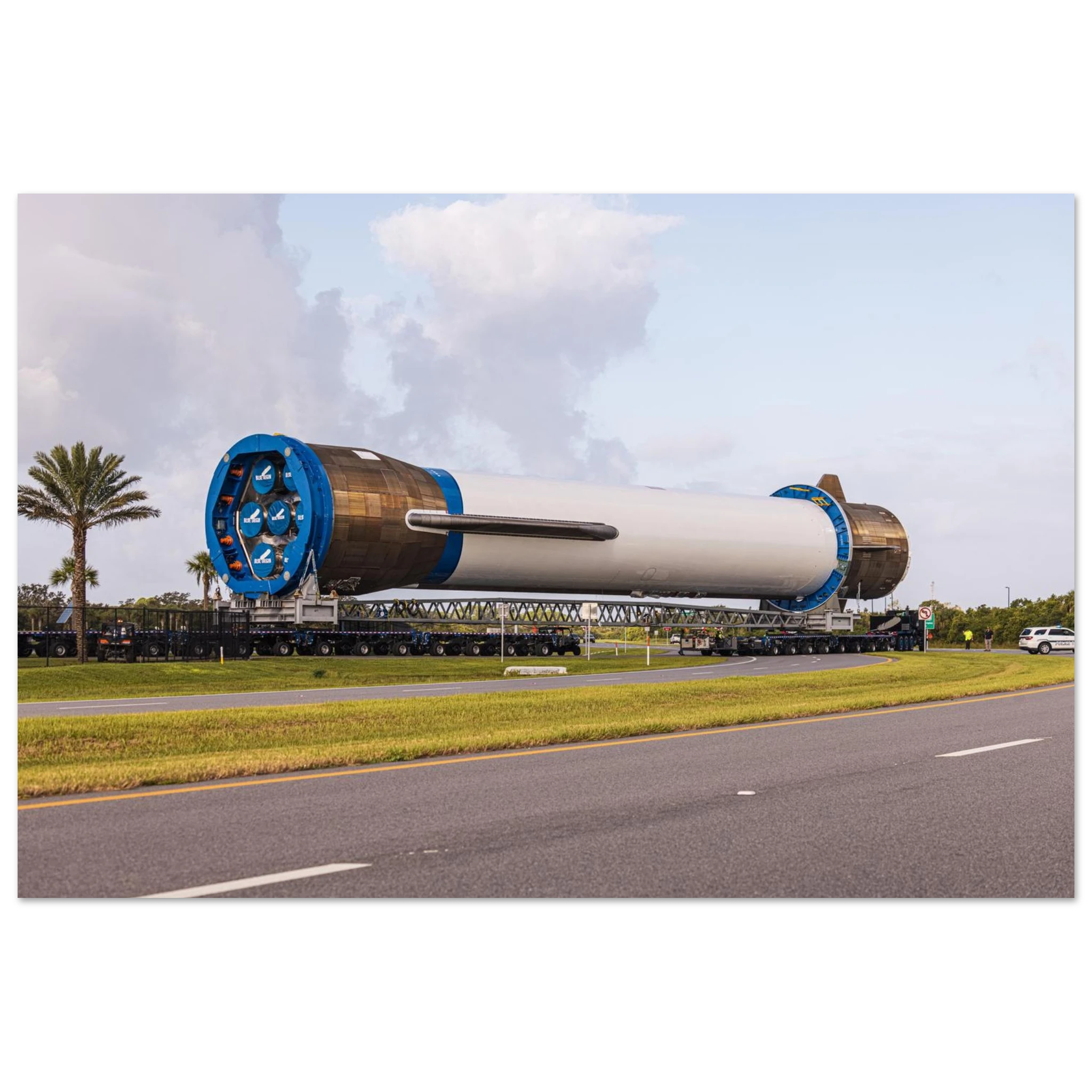 A Sleeping Giant — New Glenn GS1 Art Print | NASASpaceflight.com