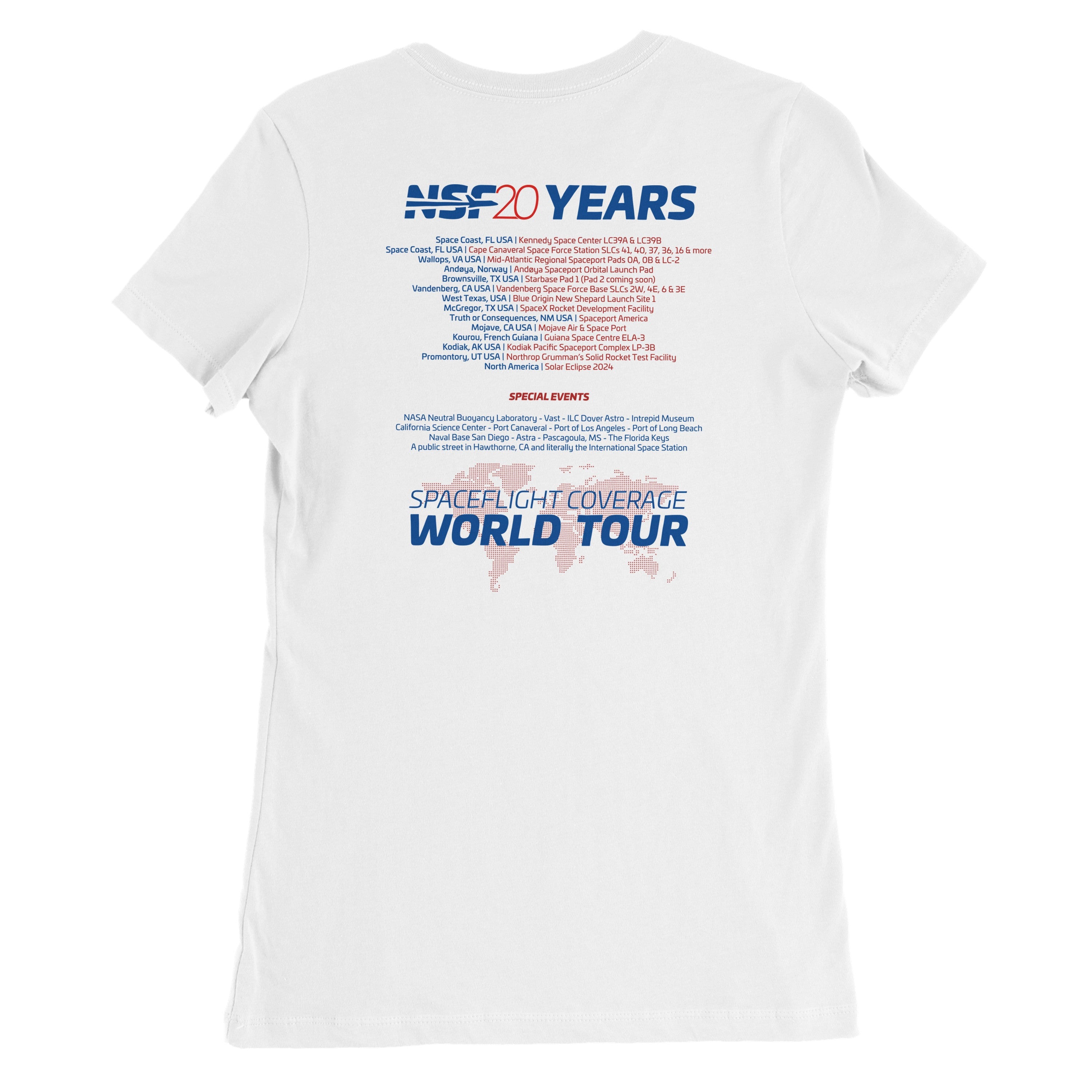 NSF Tour - Womans T-shirt