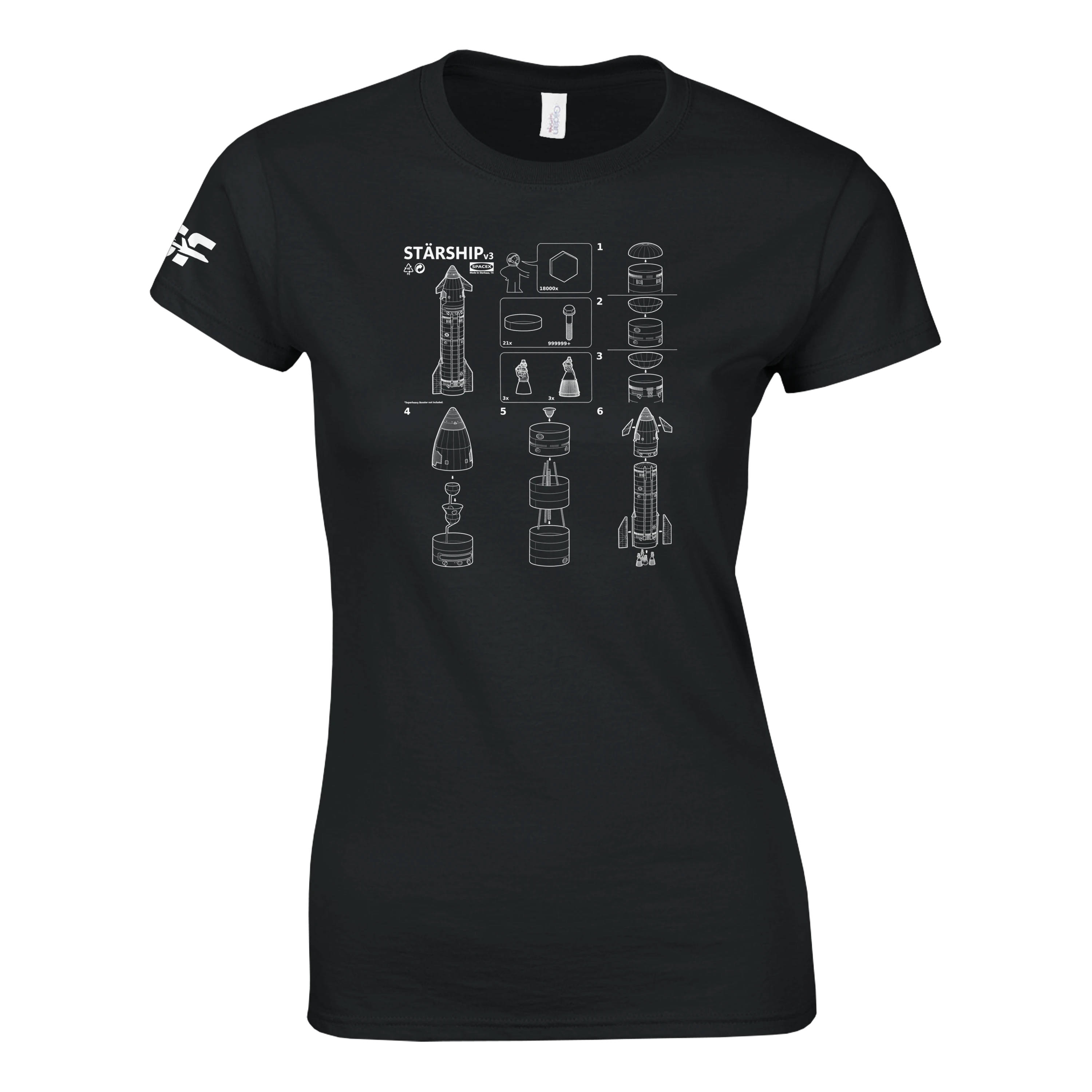 Starship V3 Assembly - Women's T-shirt