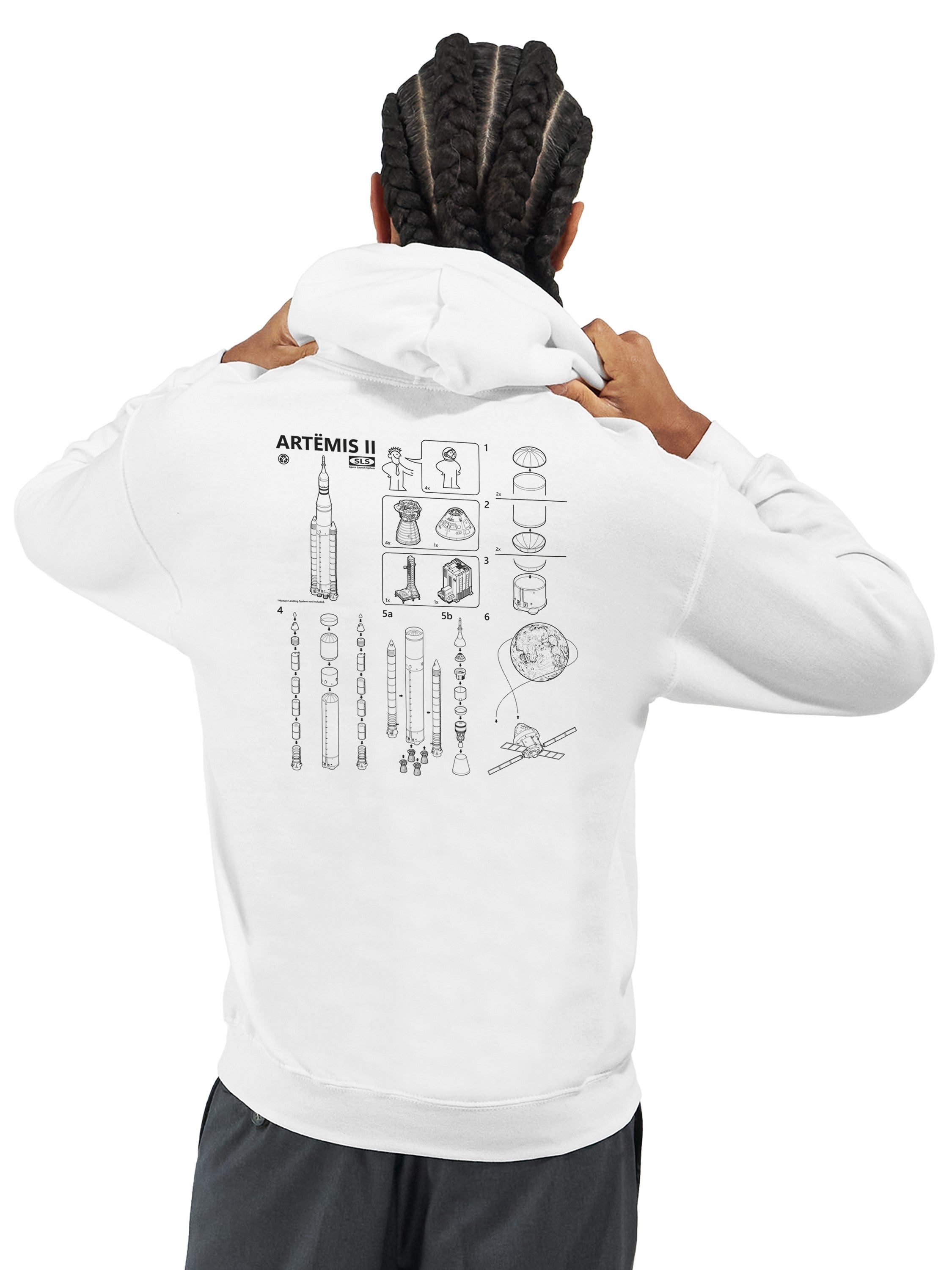SLS Assembly Instructions - Unisex Hoodie