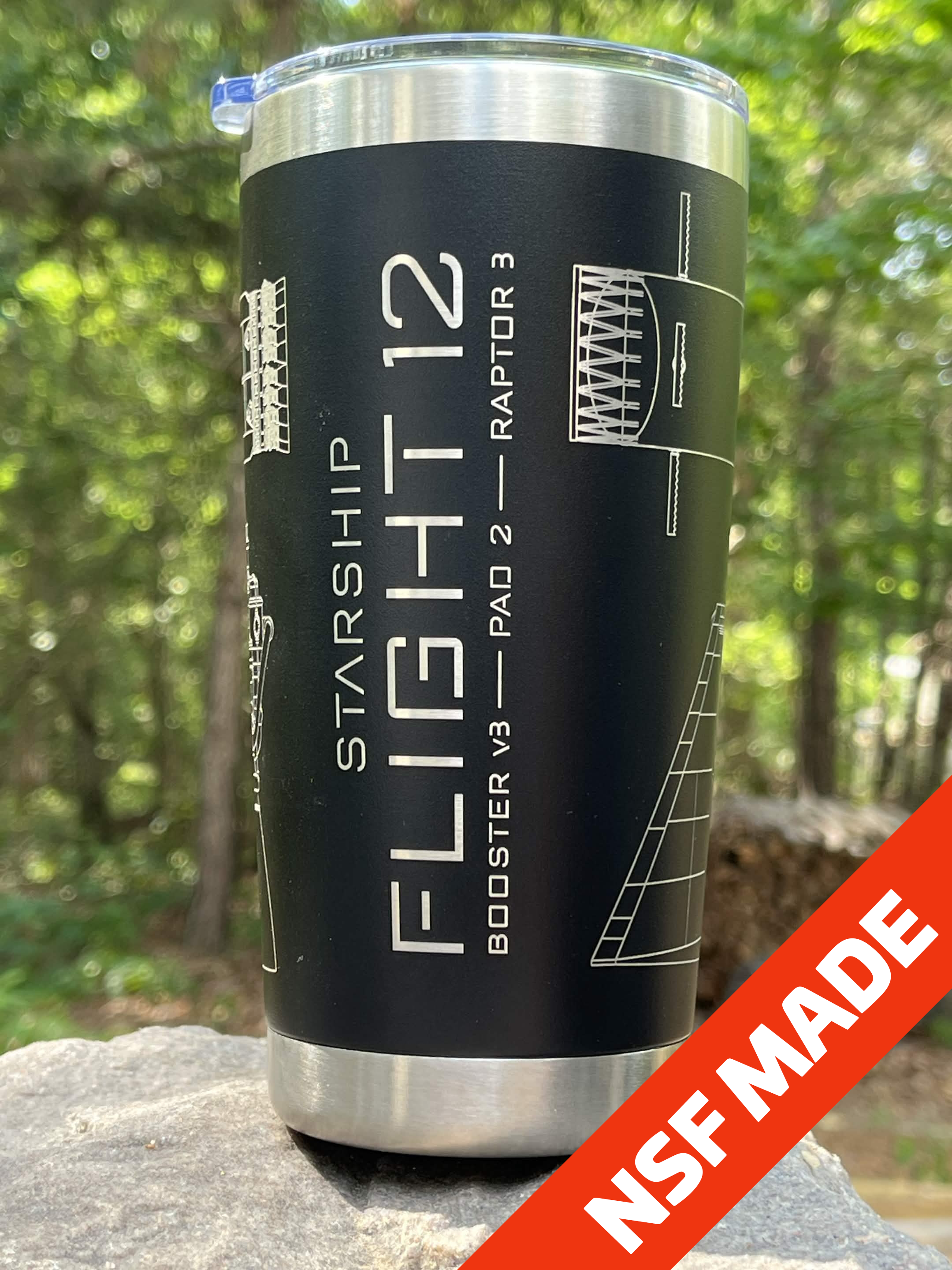 Flight 12 Architecture - Engraved 20oz Tumblers