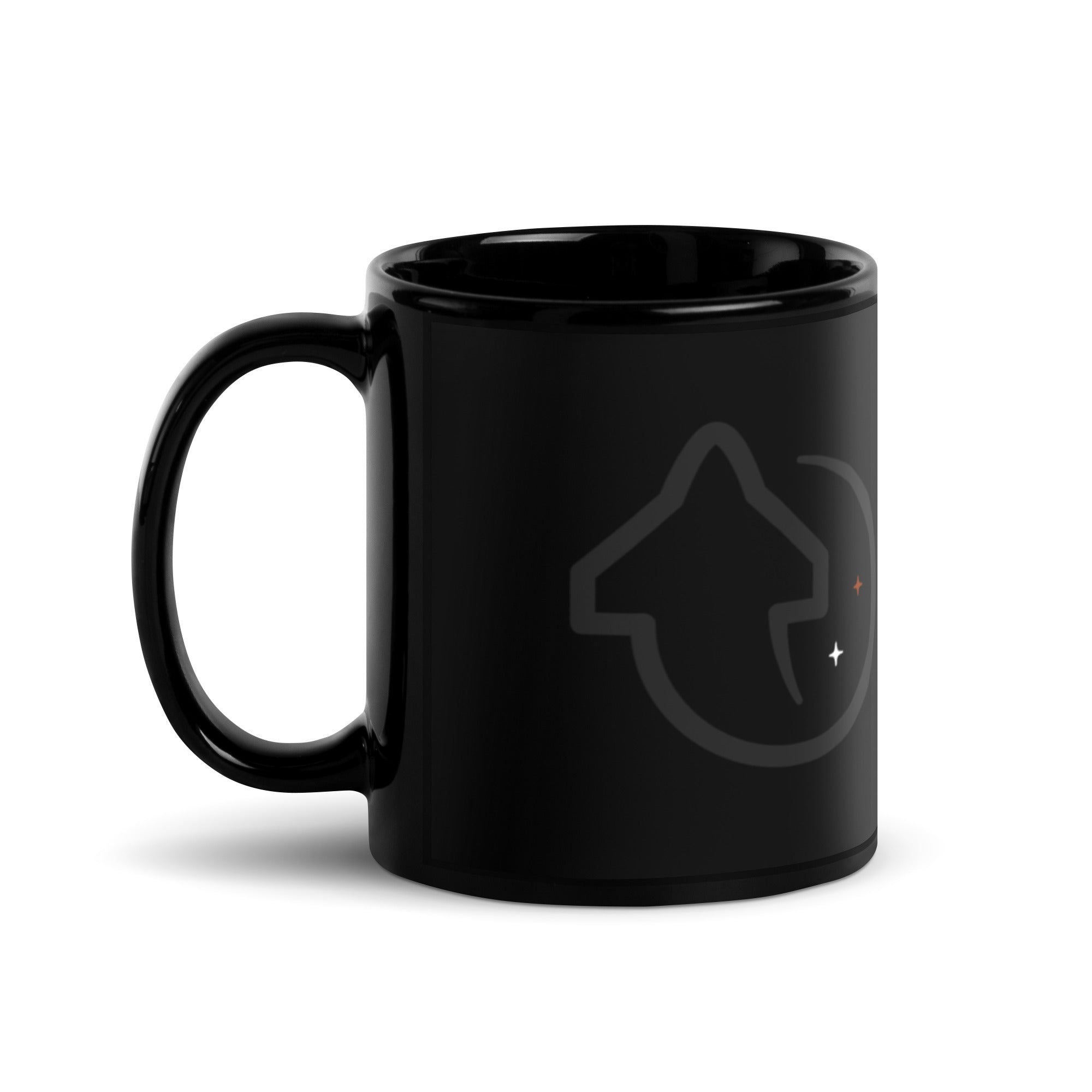 Destination Known : Black Glossy Mug