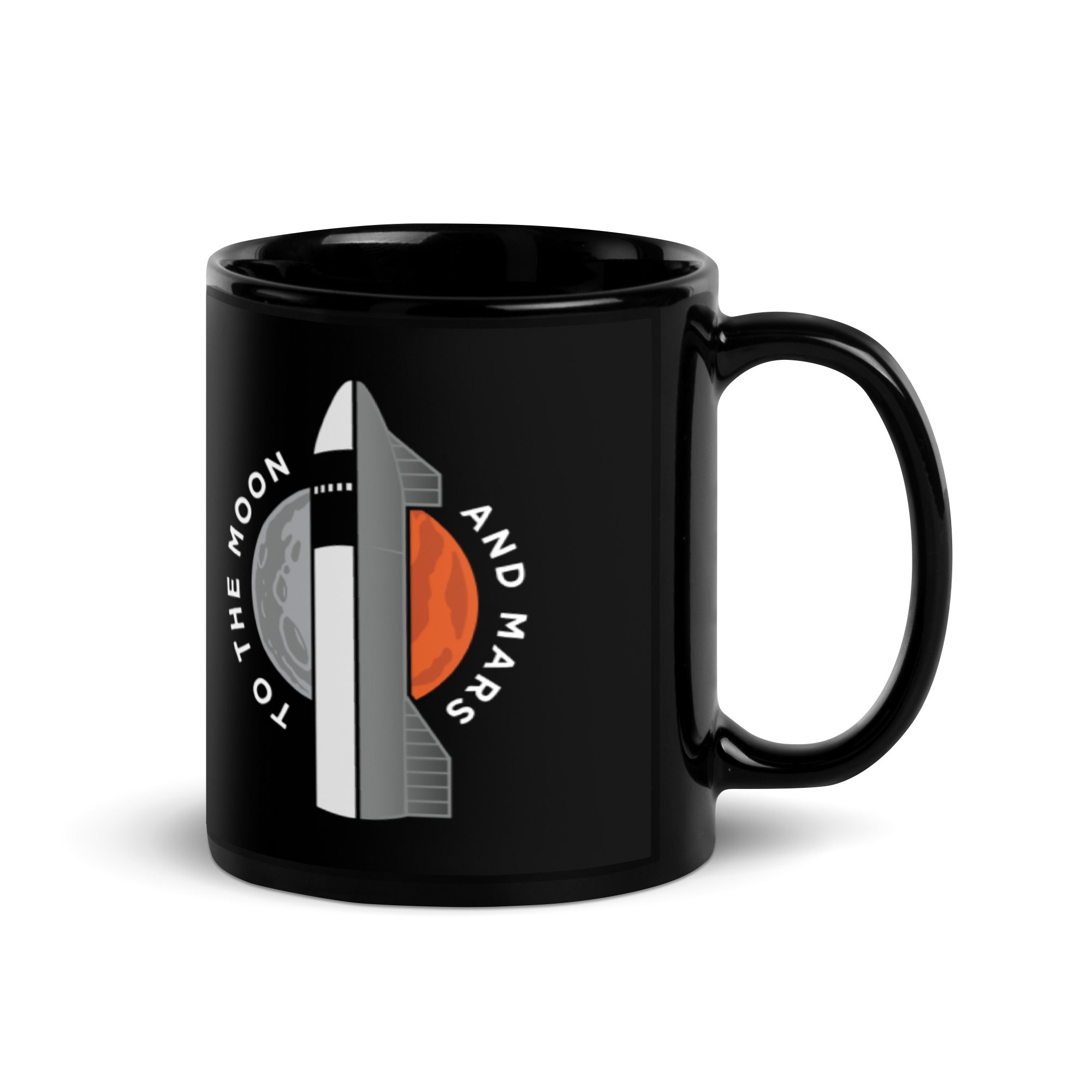 To the Moon and Mars - Mug