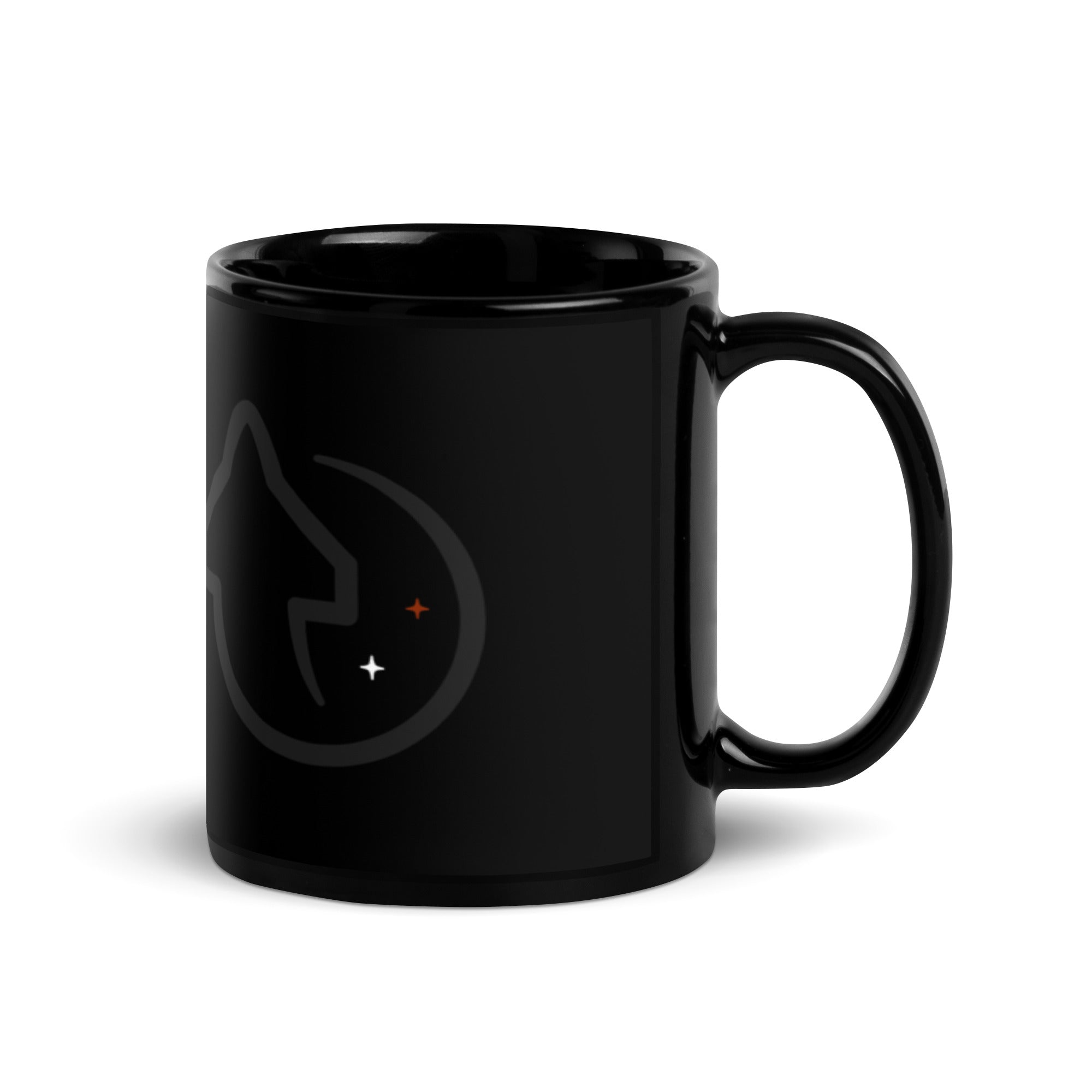 Destination Known : Black Glossy Mug