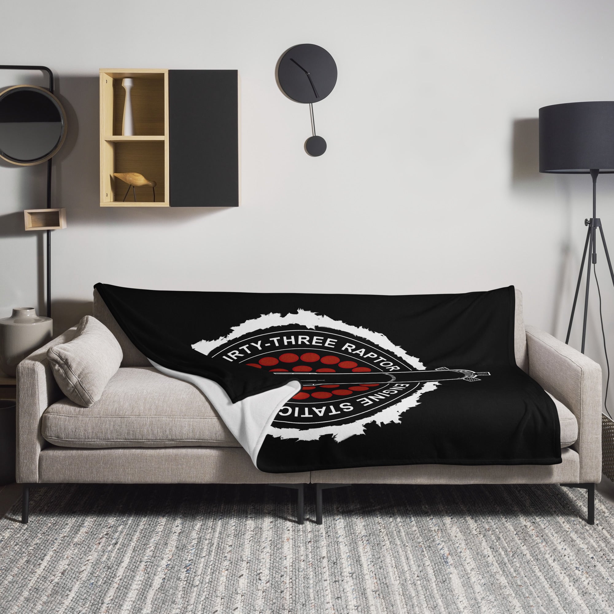 Raptor SF33 - Throw Blanket