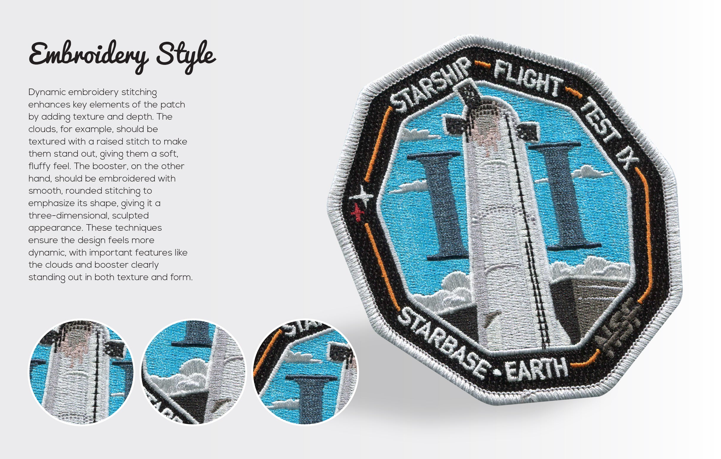PREORDER: Starship Flight Patch 9