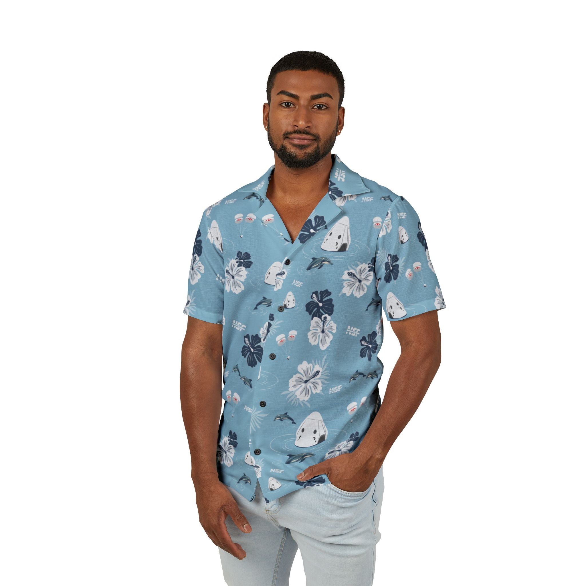 Blue Dragon Hawaiian Shirt