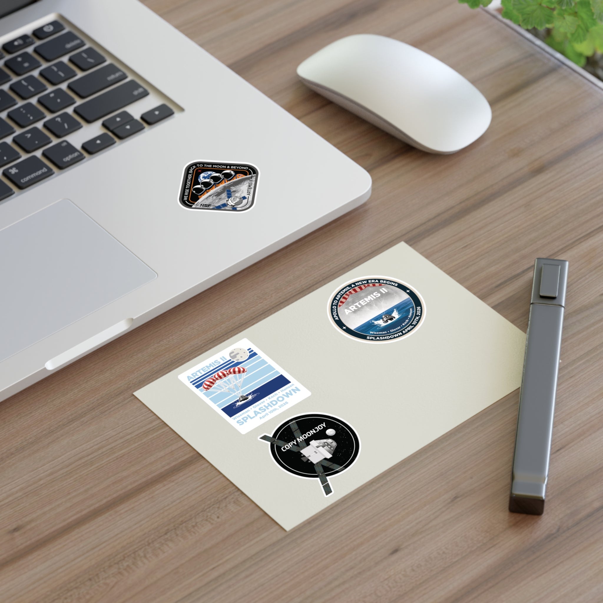 Artemis II ( 4 Designs ) - Sticker Sheet