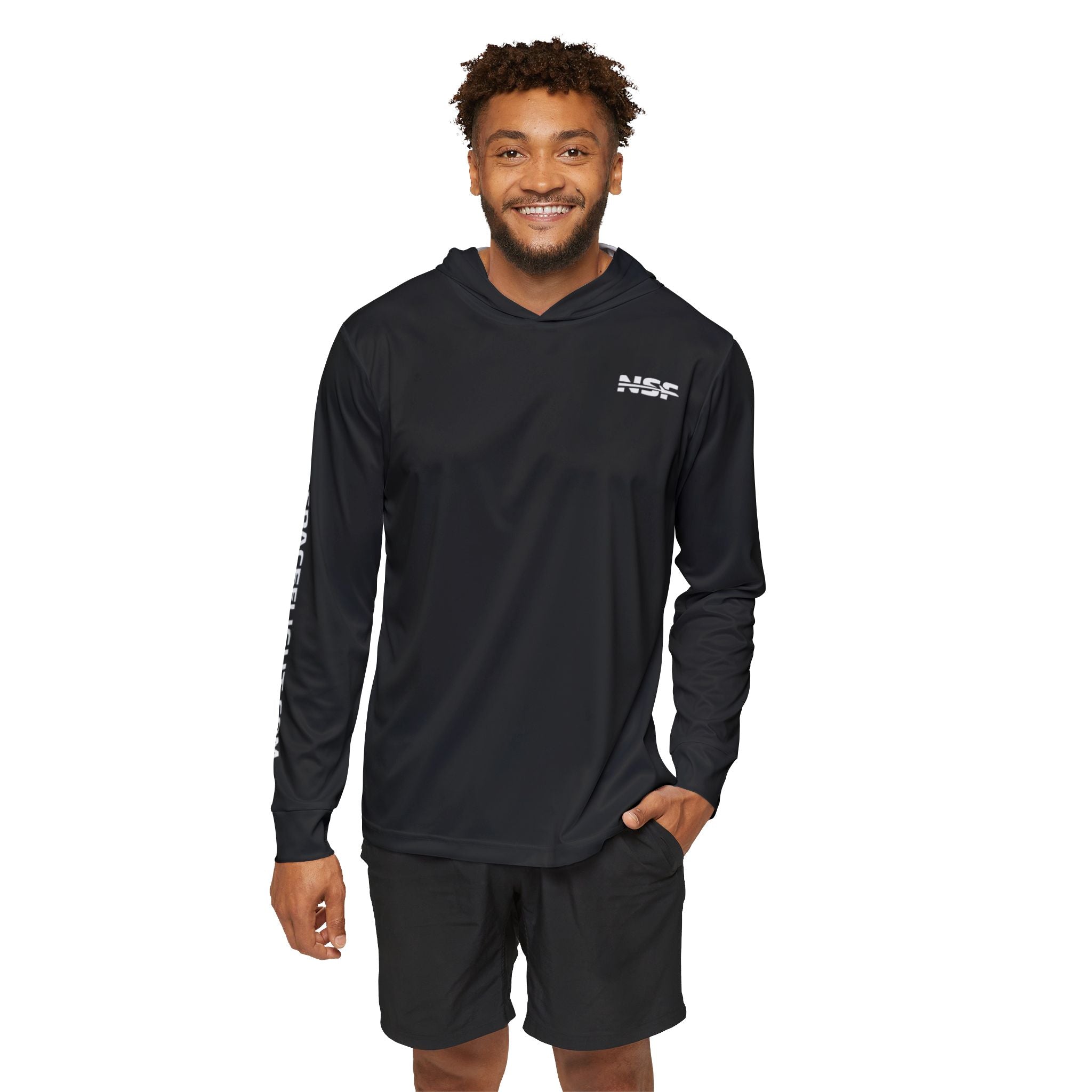 SpaceX Starship Flight 13 Sun Shirt - Black | UPF 50