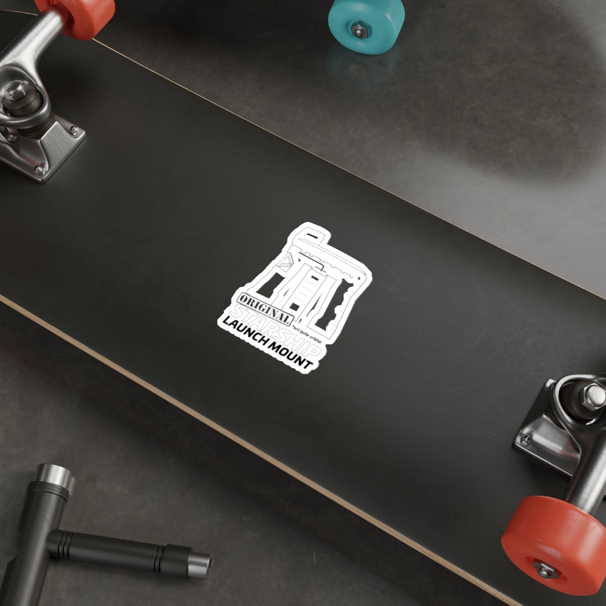 Original Launch Mount - Tribute Sticker