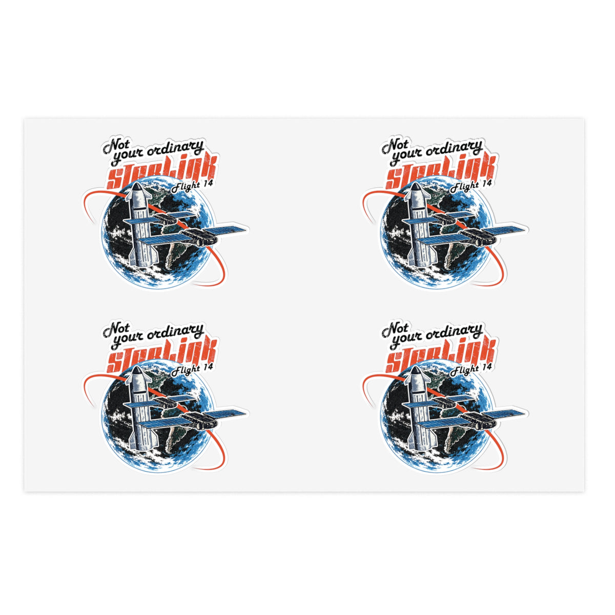 Not Your Ordinary Starlink - Sticker Sheet