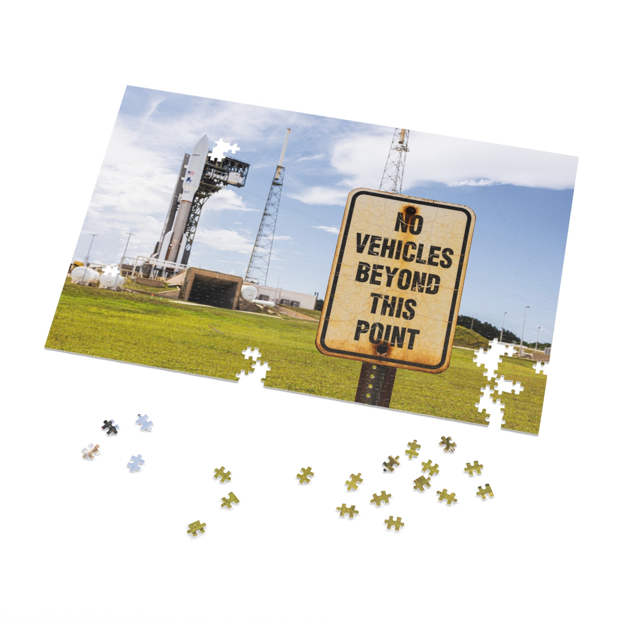 No Vehicles Beyond This Point  - Puzzle