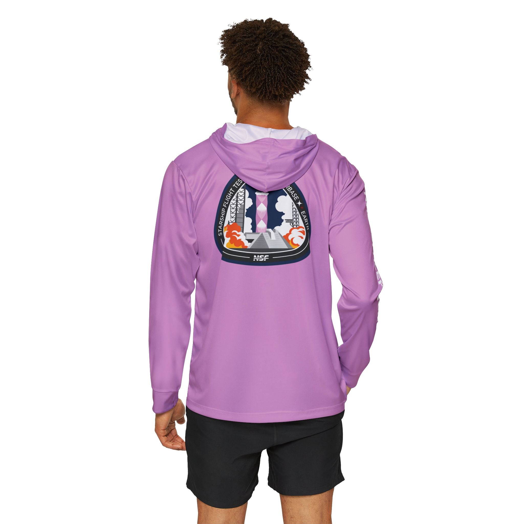 Pink Starship Flight 12 - Pink Sun Shirt