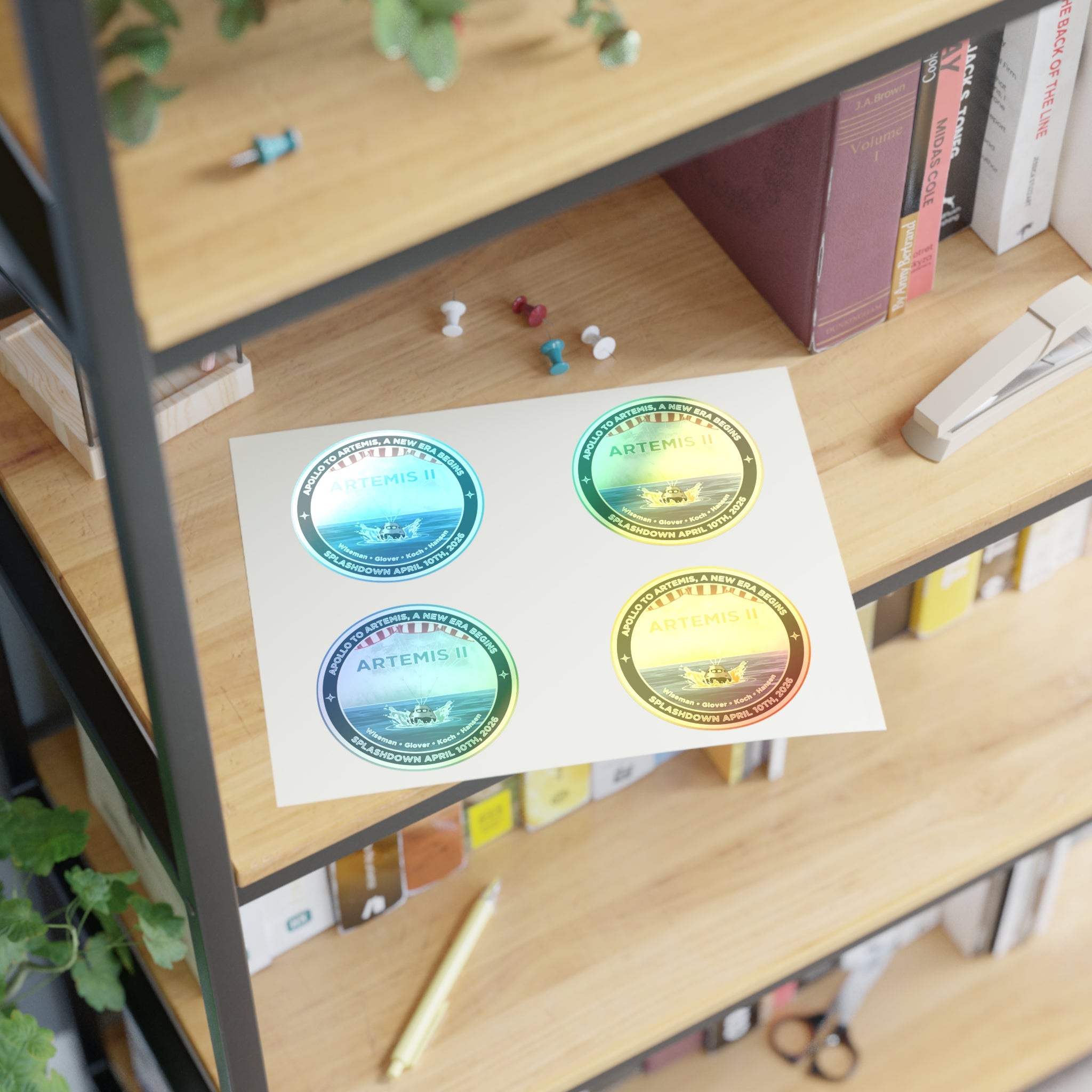 Apollo To Artemis - Sticker Sheet