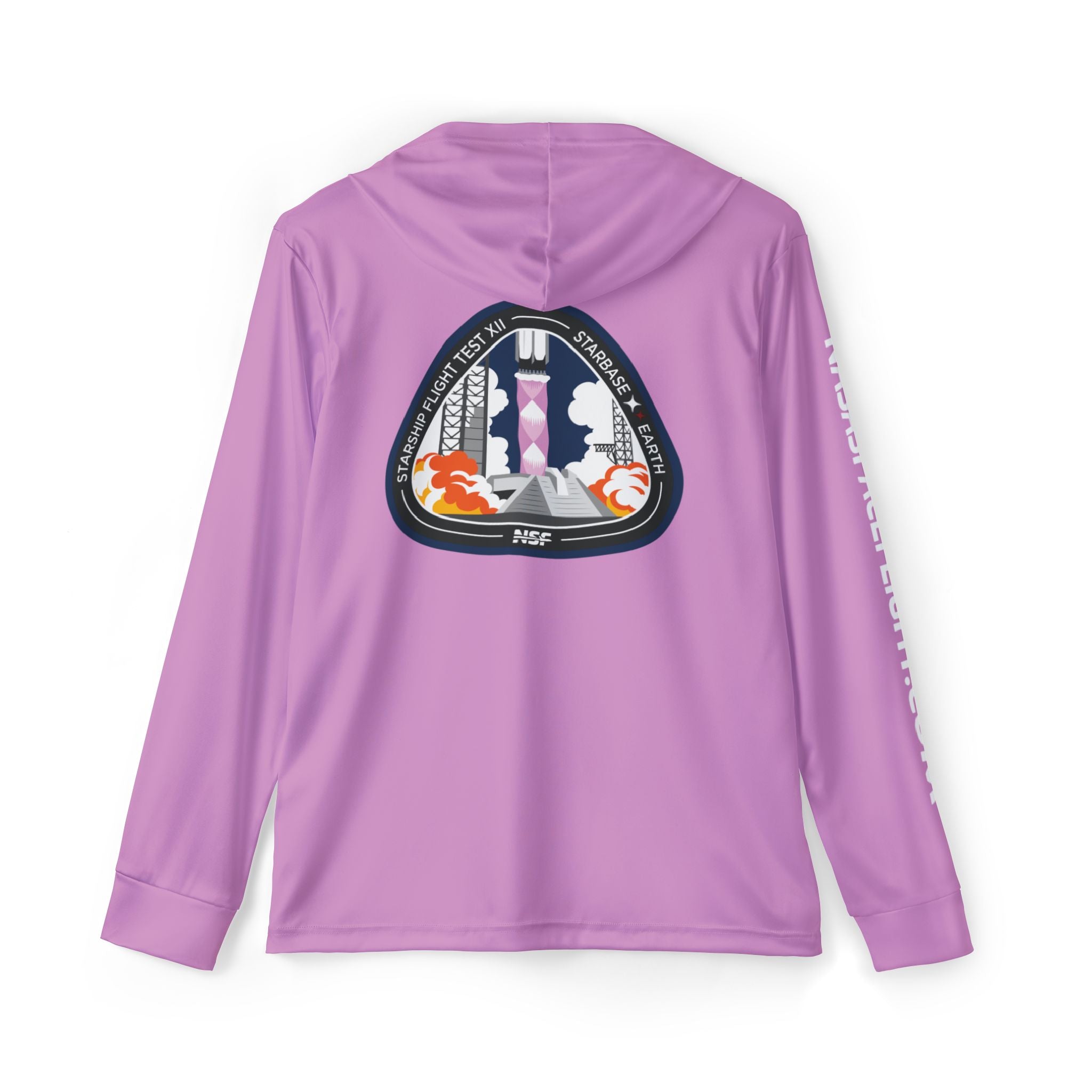 Pink Starship Flight 12 - Pink Sun Shirt