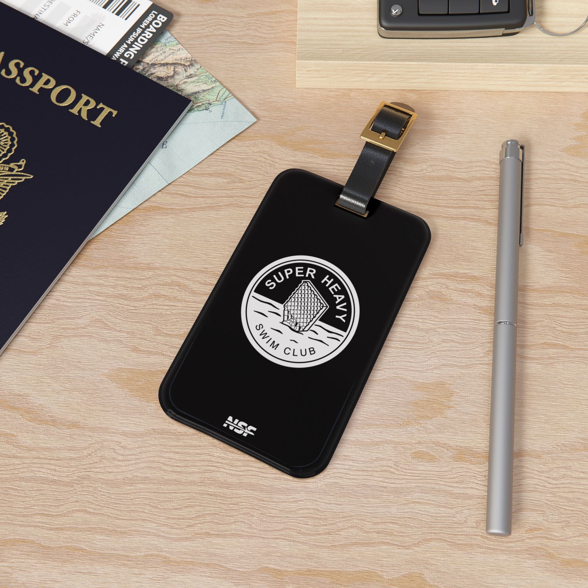 Super Heavy Swim Club Luggage Tag