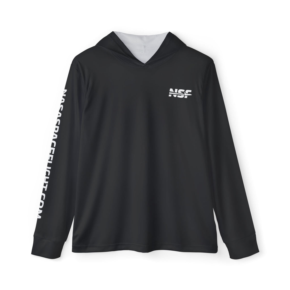 SpaceX Starship Float Test Hooded Long Sleeve - Black
