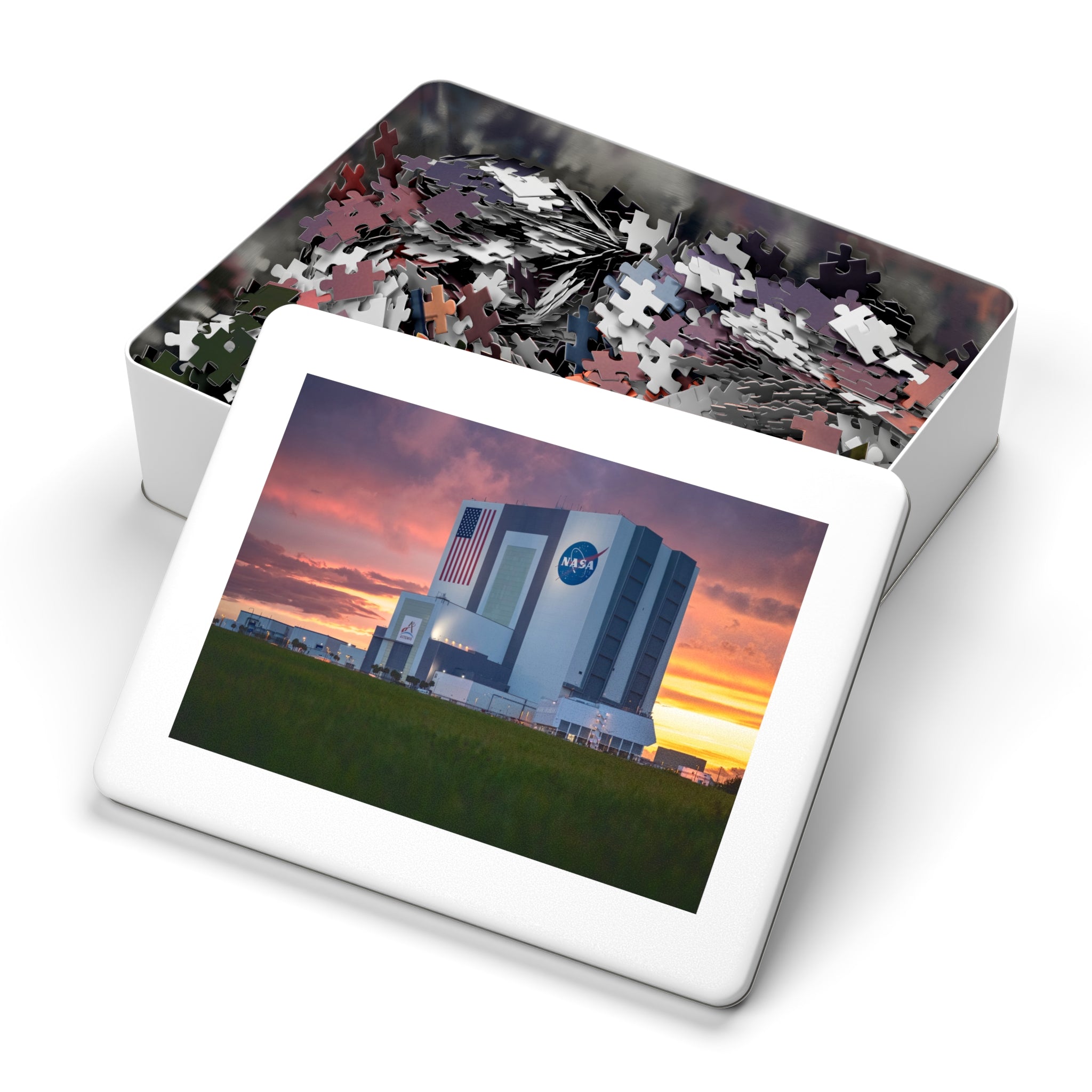 VAB at Sunset - Puzzle