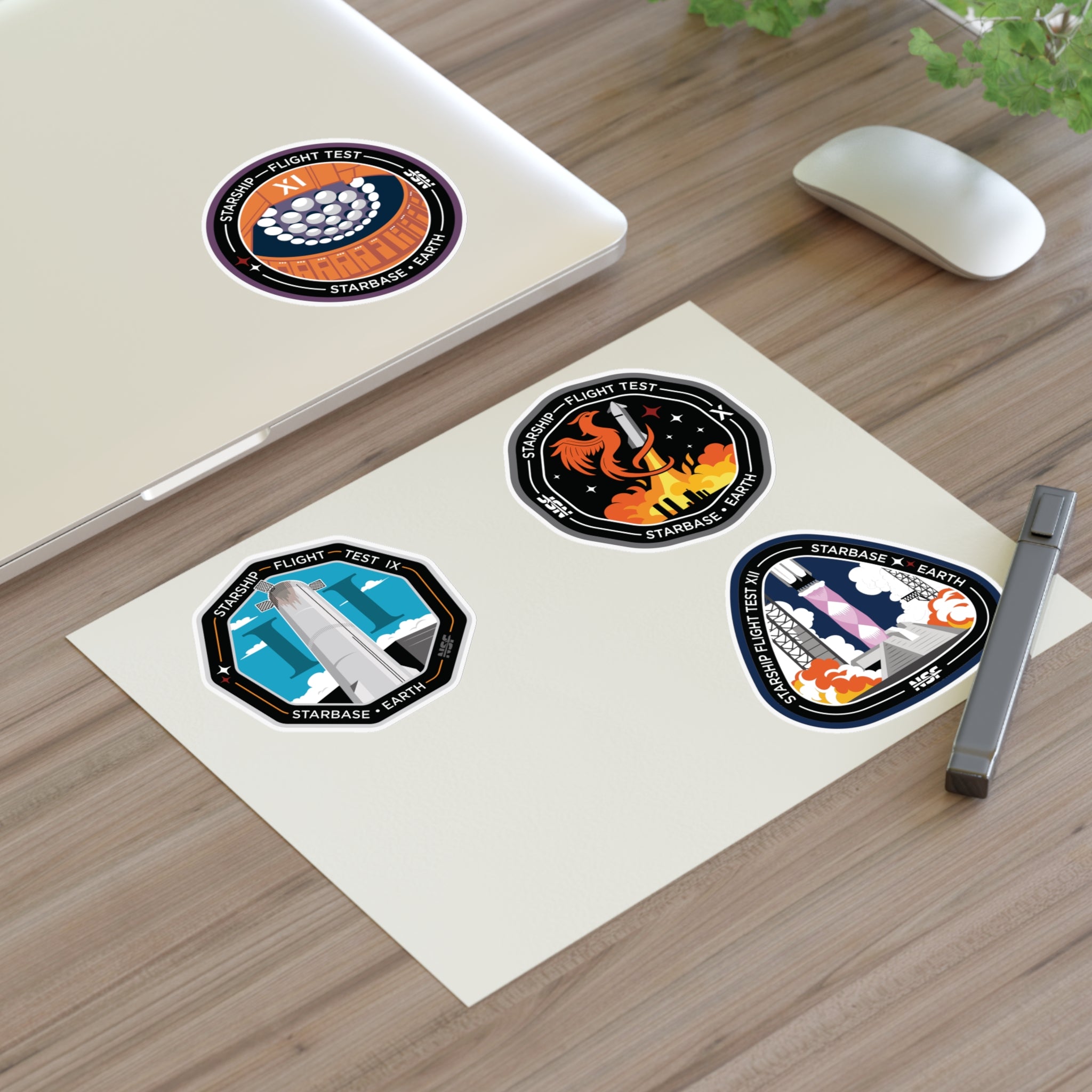 Starship Patch 9/10/11/12 - Sticker Sheet