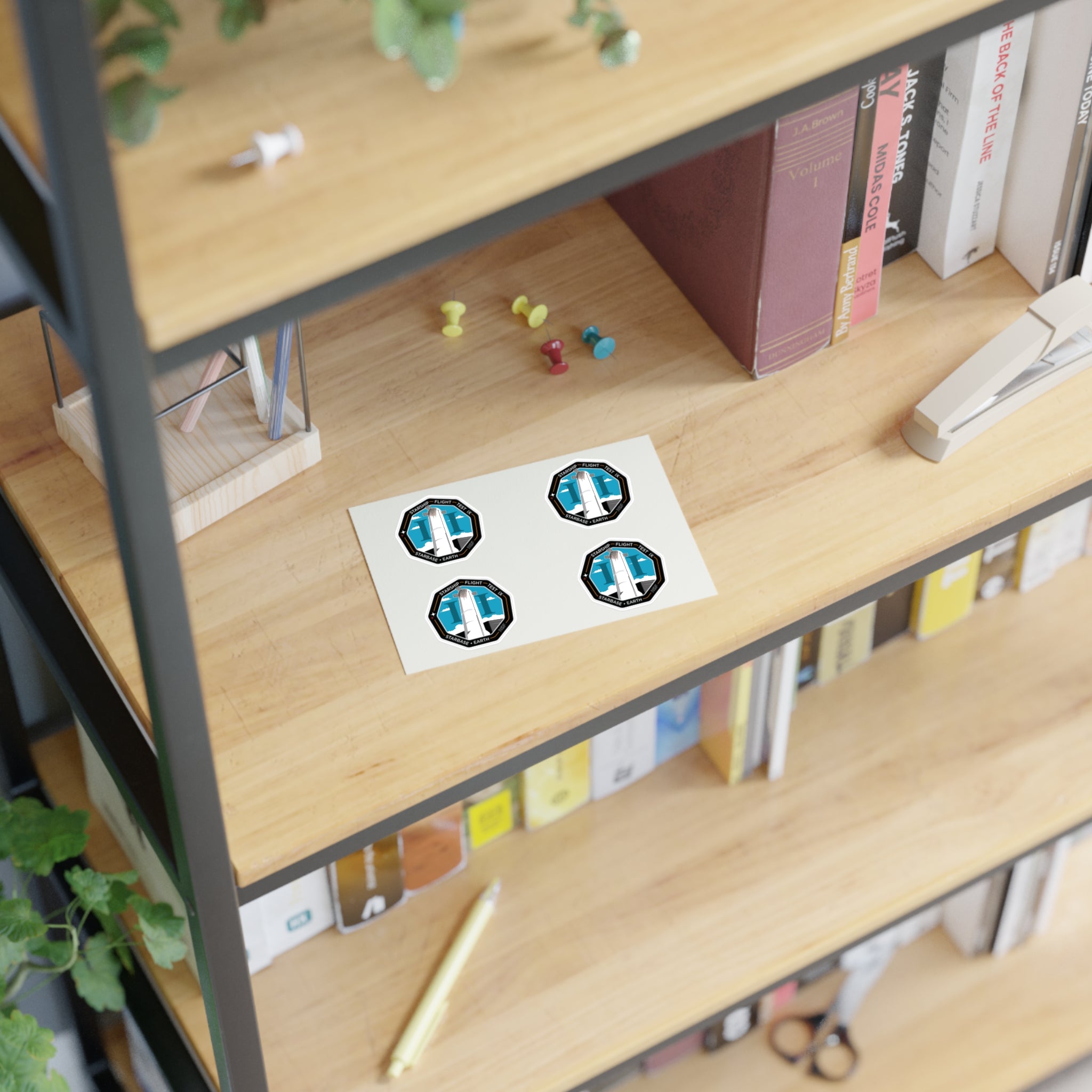 Starship Patch 9 Sticker Sheet