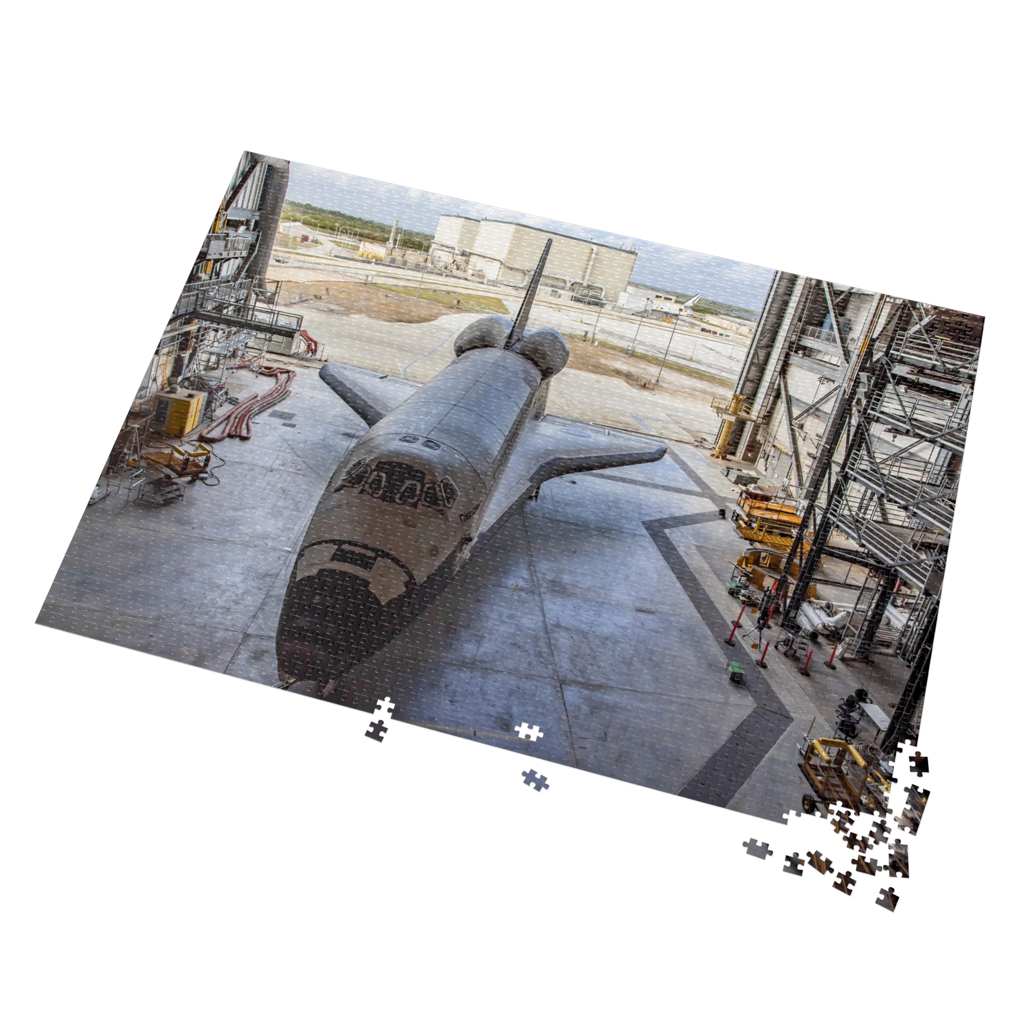 Shuttle in the Orbiter Processing Facility  - Puzzle