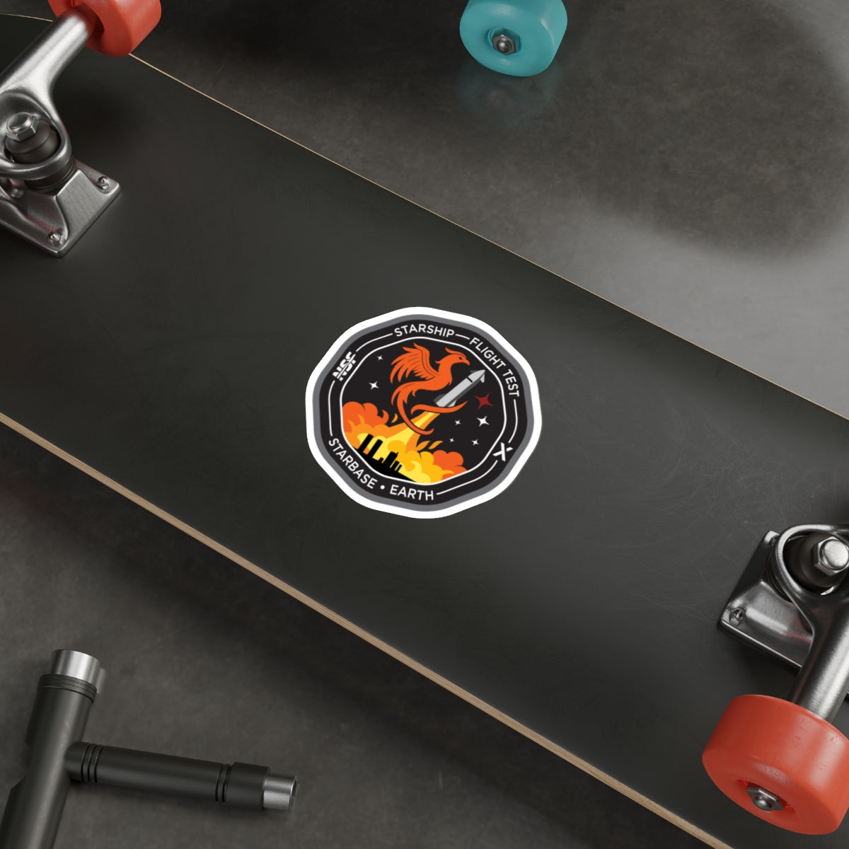 Starship Flight 10 - Sticker