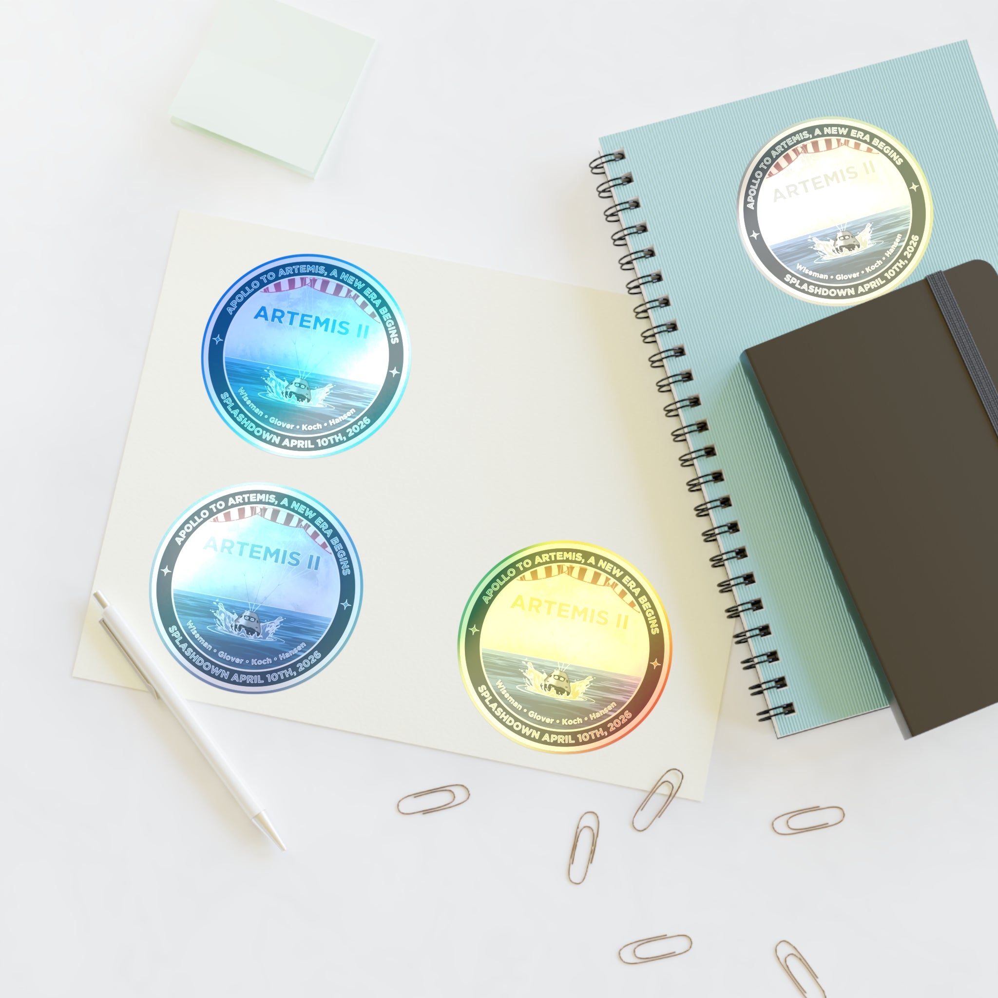 Apollo To Artemis - Sticker Sheet