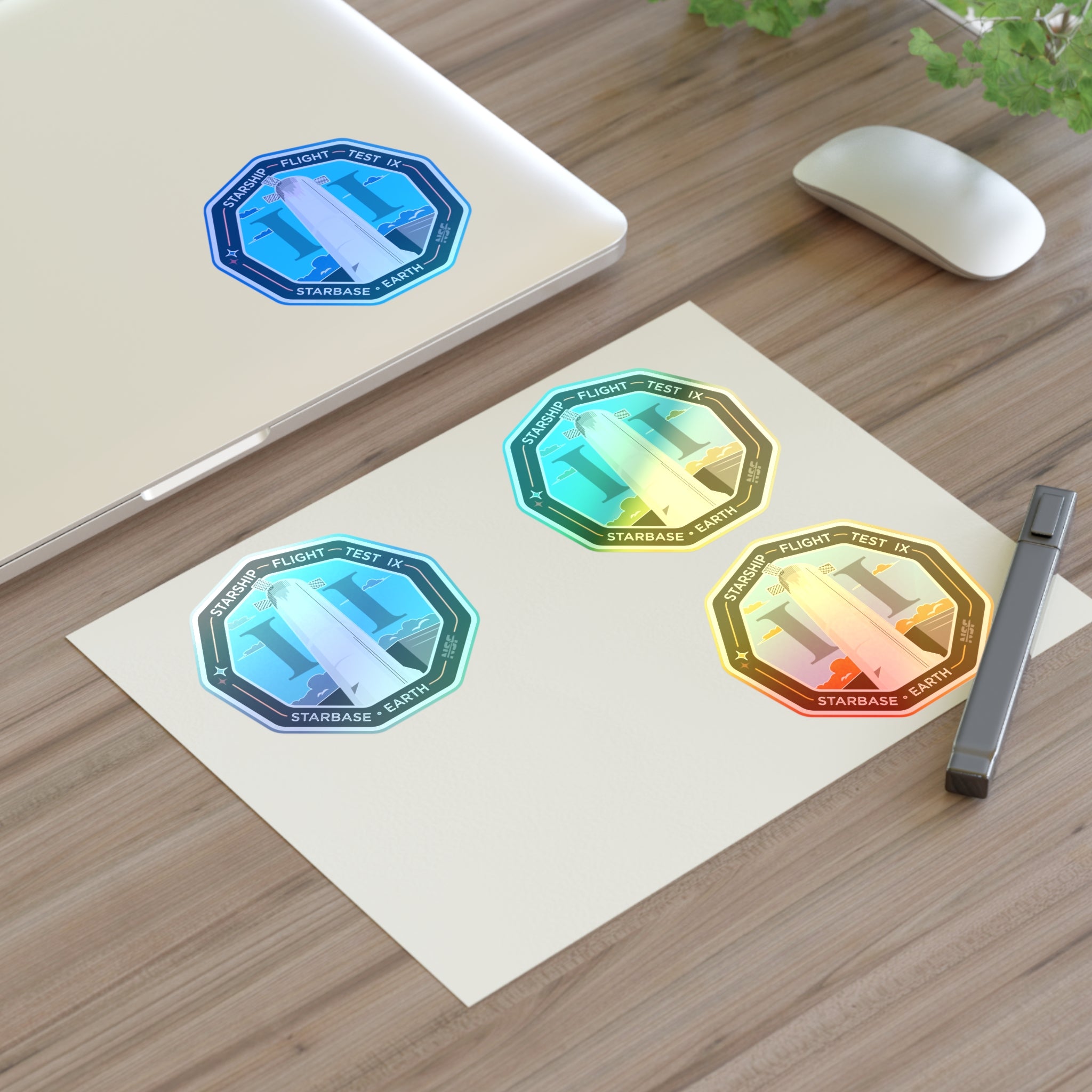 Starship Patch 9 Sticker Sheet