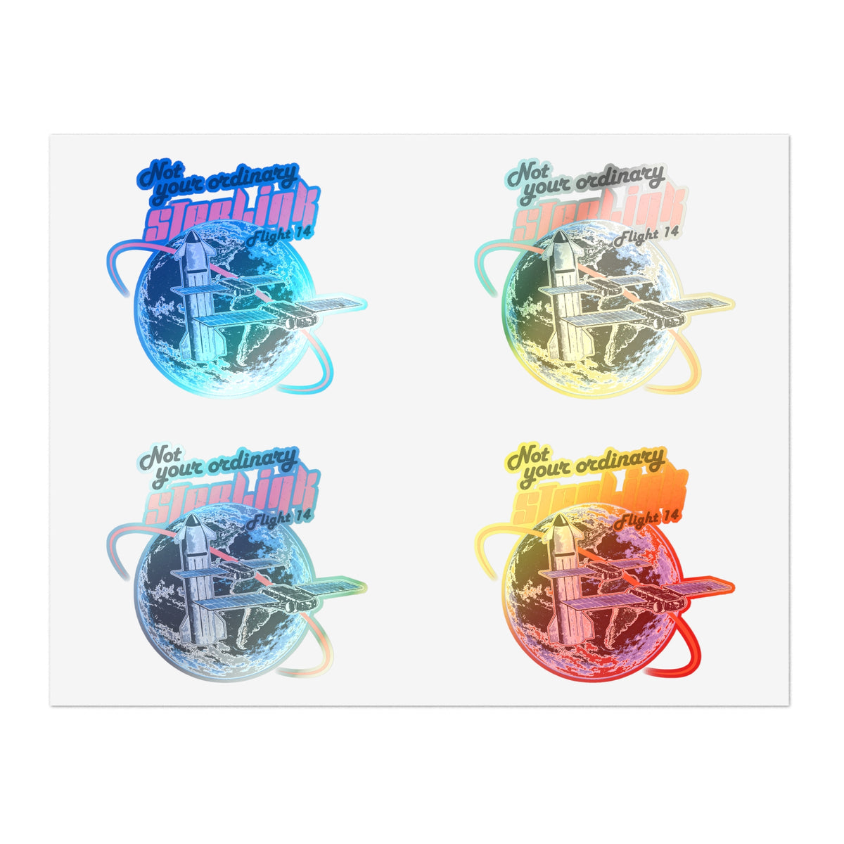 Not Your Ordinary Starlink - Sticker Sheet