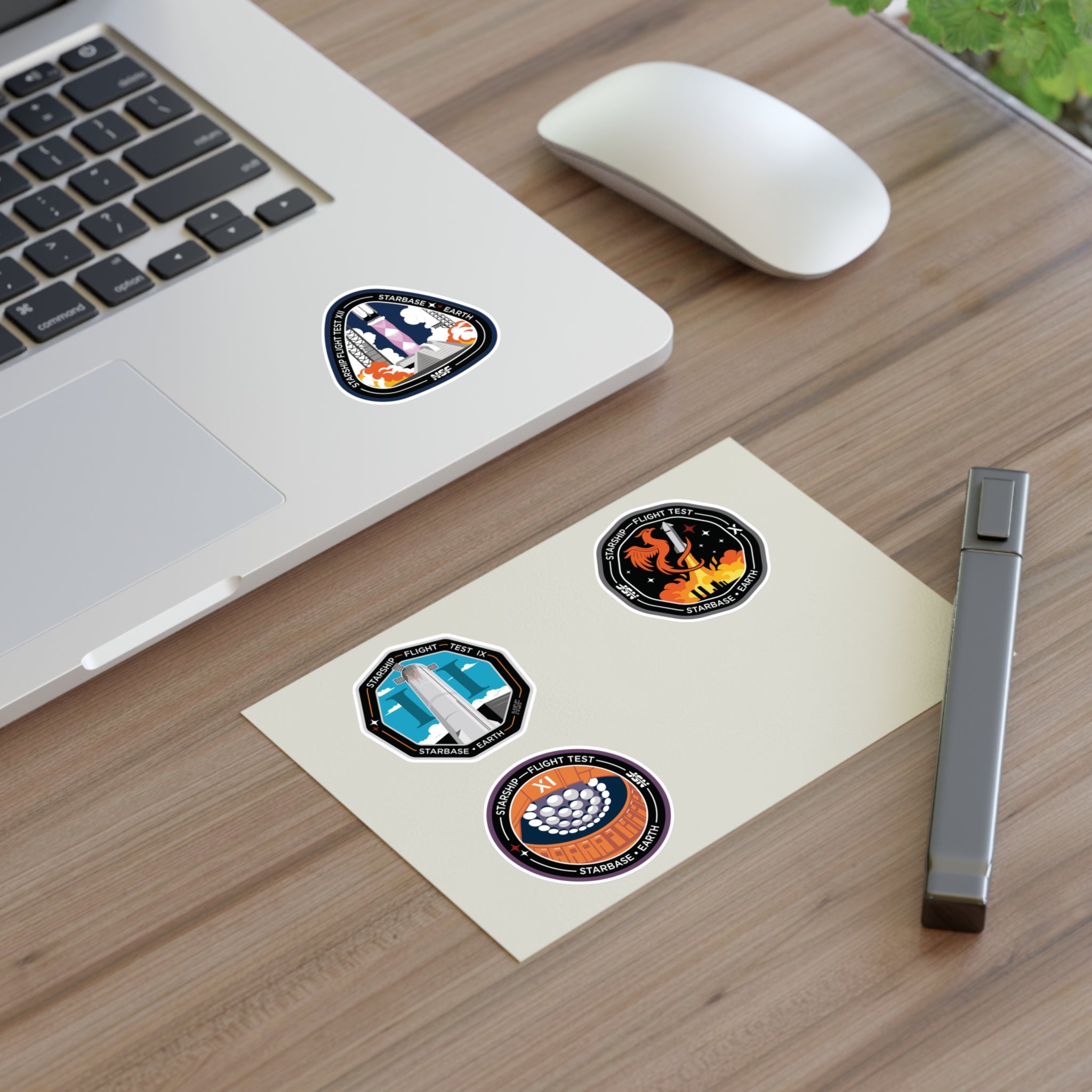 Starship Patch 9/10/11/12 - Sticker Sheet