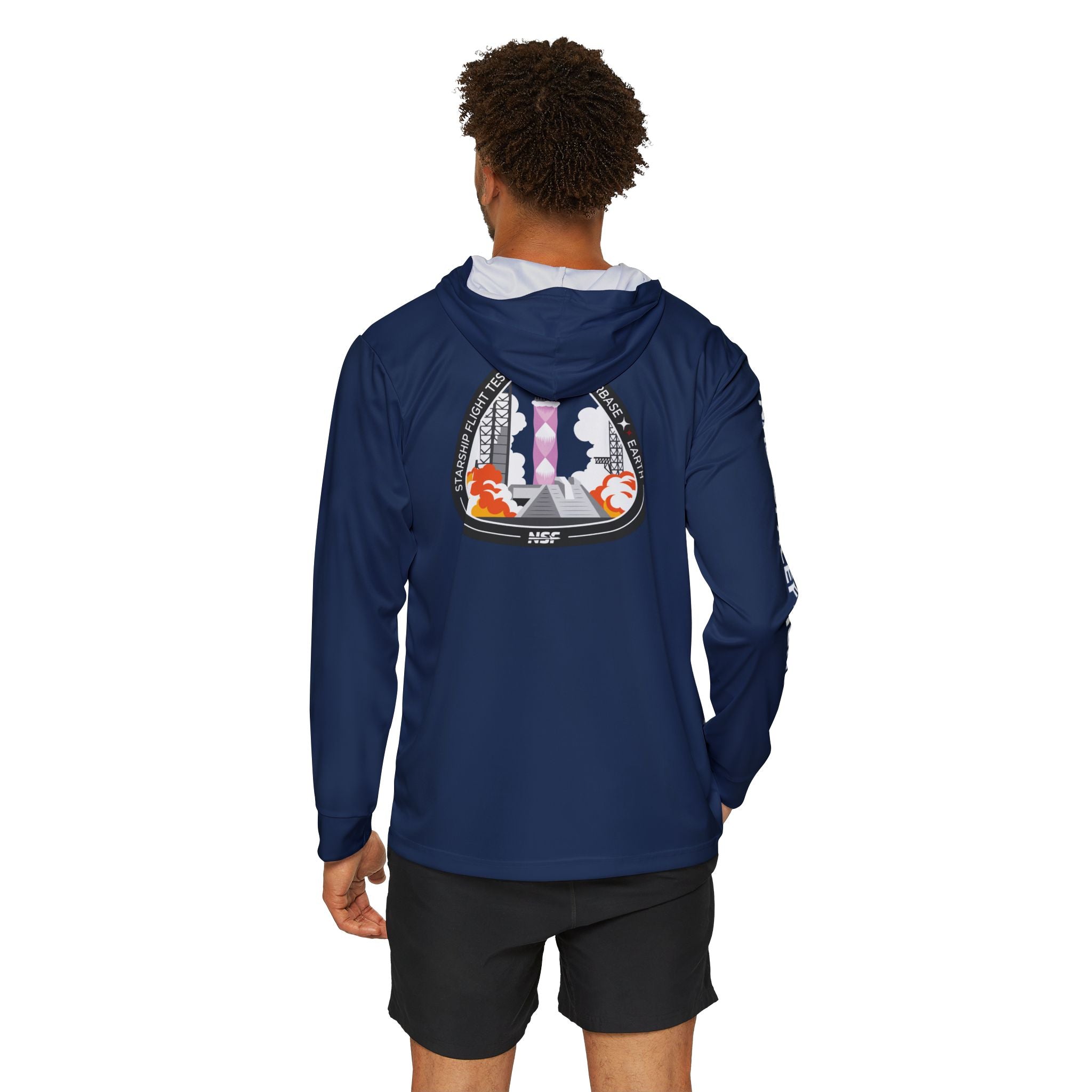 Blue Starship Flight 12 -  Sun Shirt
